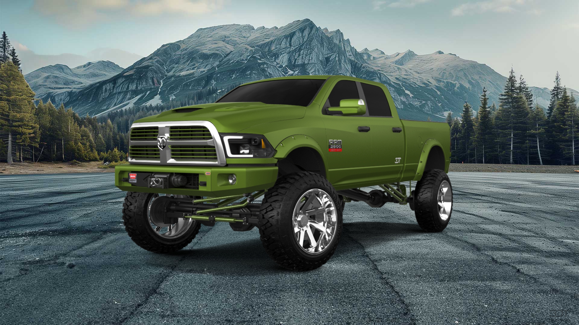 Dodge Ram 2500 4 Door Truck 2014 tuning