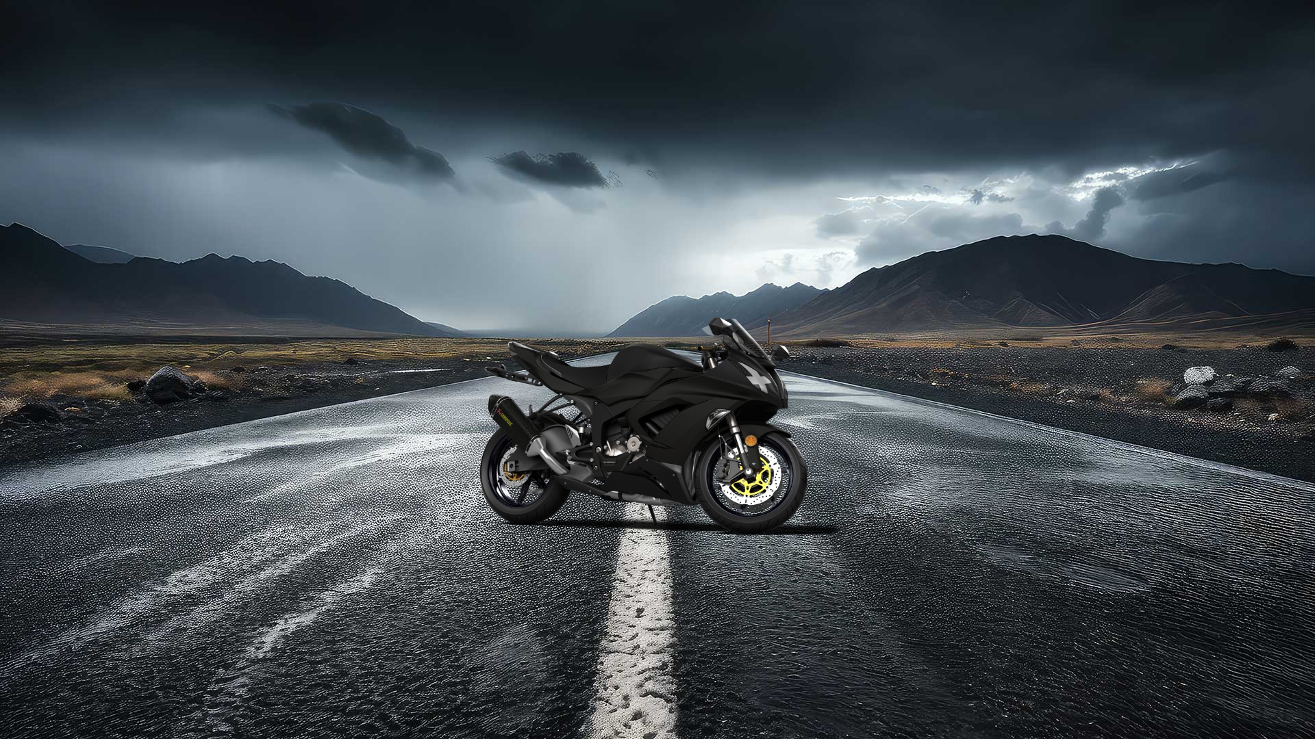 Kawasaki Ninja ZX 6R Sport Bike 2015 tuning
