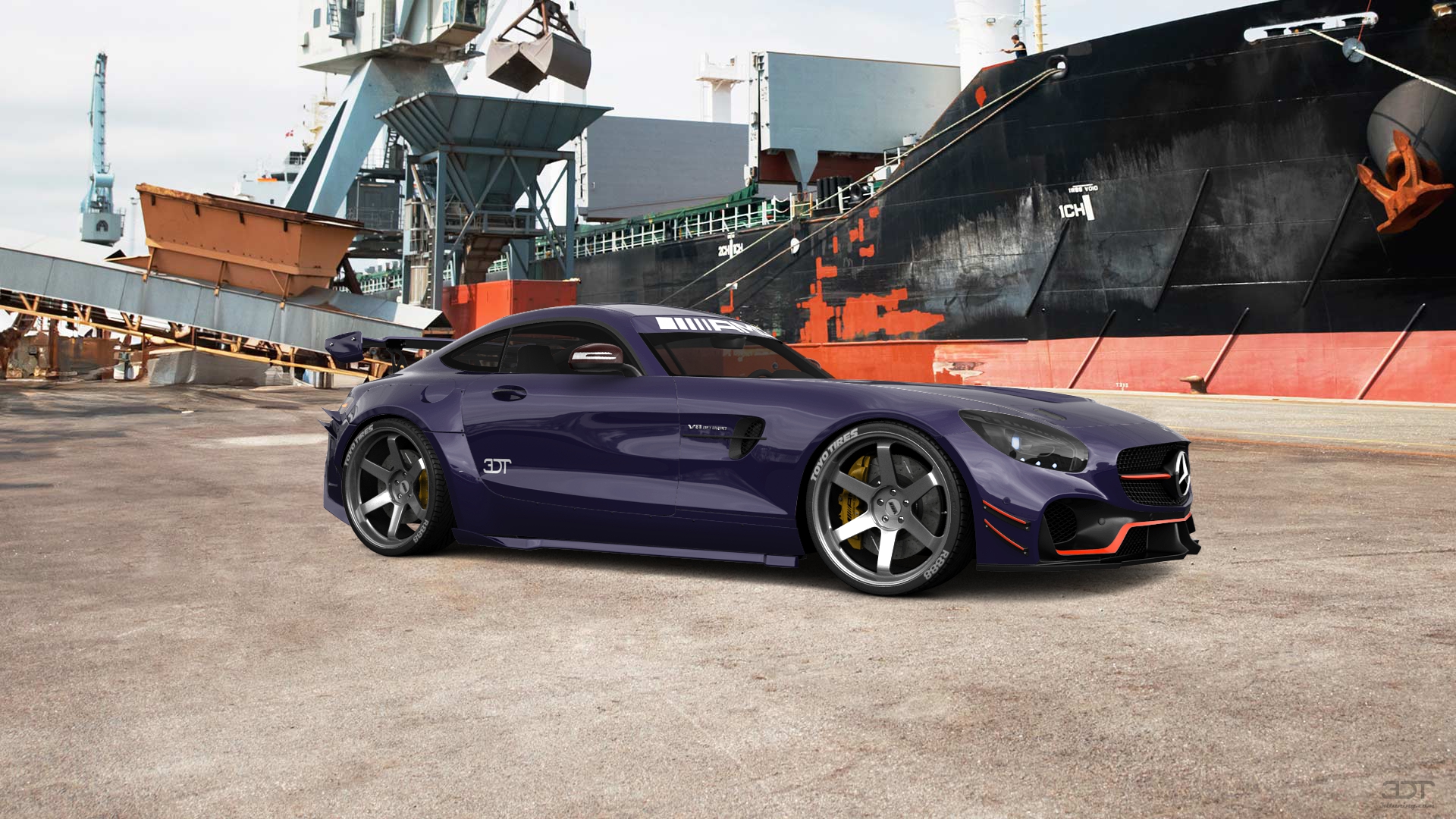 Mercedes AMG GT 2 door fastback coupe 2016