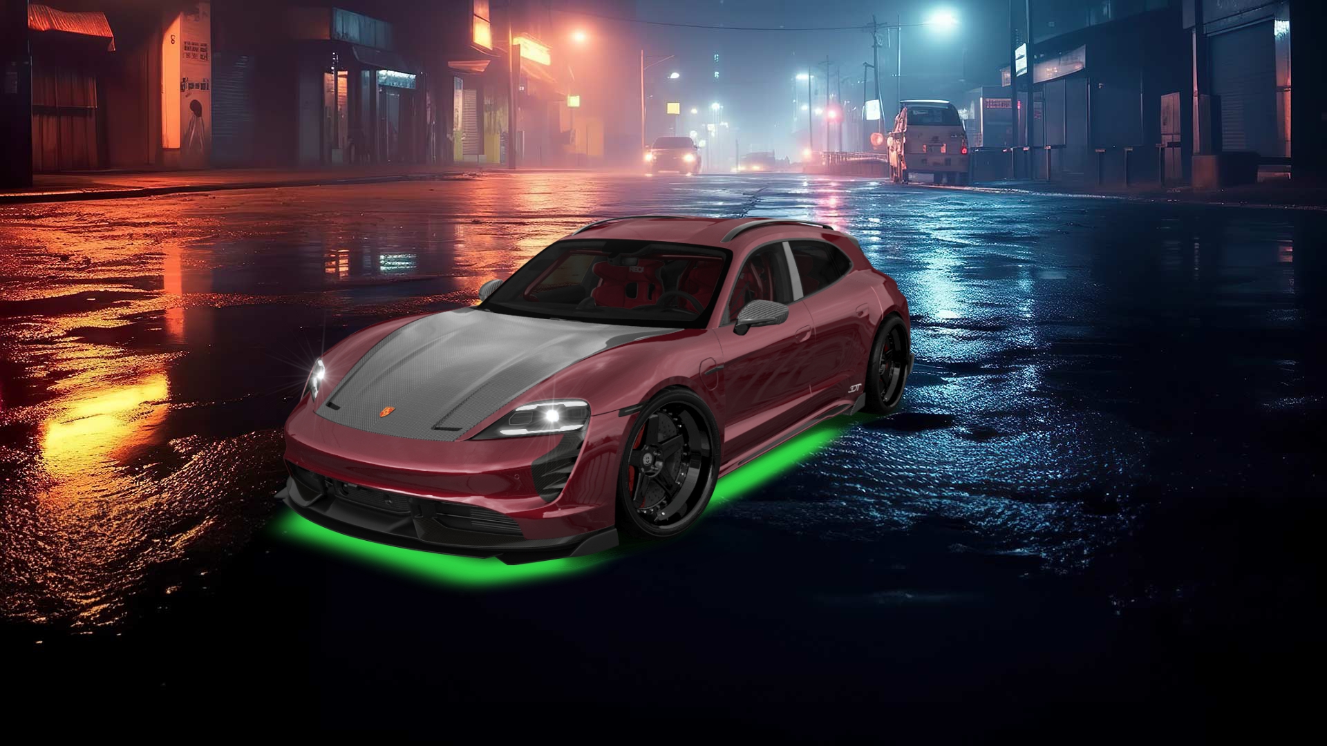 Porsche Taycan Sport Turismo Shooting Brake 2019 tuning