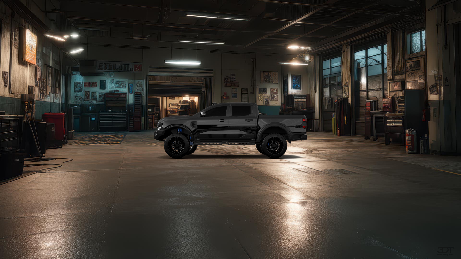 Ford Ranger 4 Door pickup truck 2022 tuning