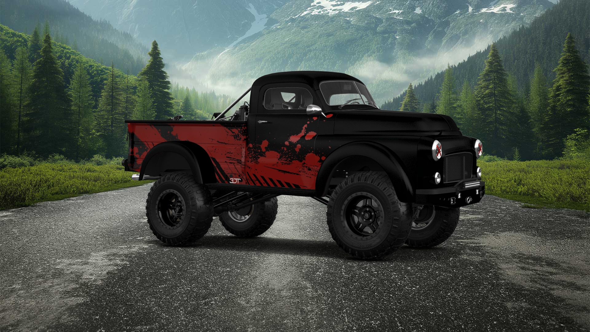 Dodge B Series 2 Door truck 1948 tuning