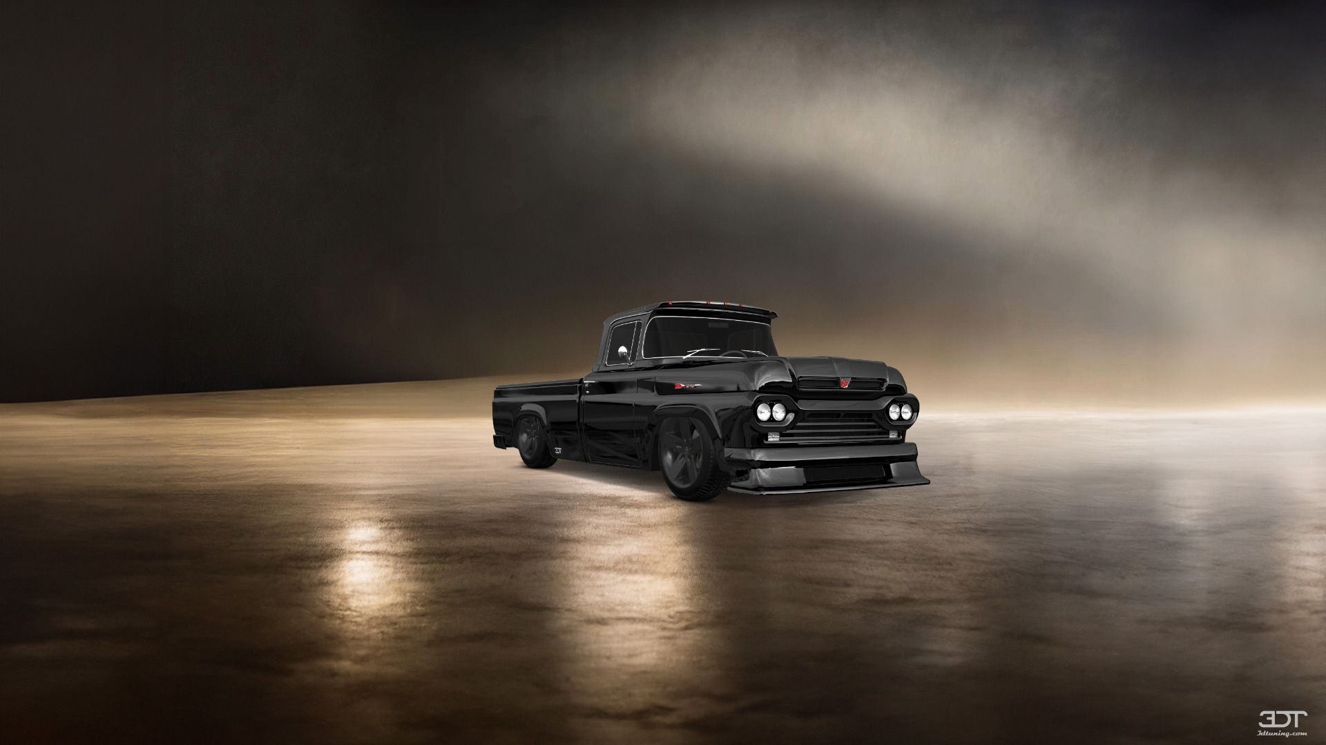 Ford F-100 2 Door pickup truck 1960 tuning