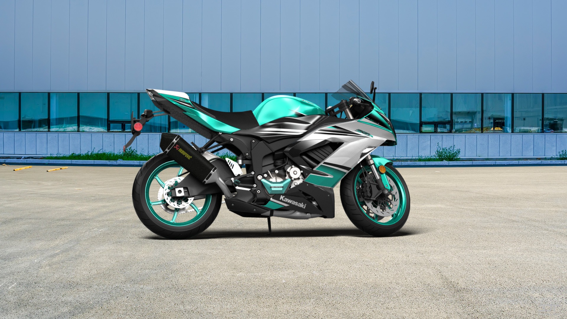 Kawasaki Ninja ZX 6R Sport Bike 2015 Images
