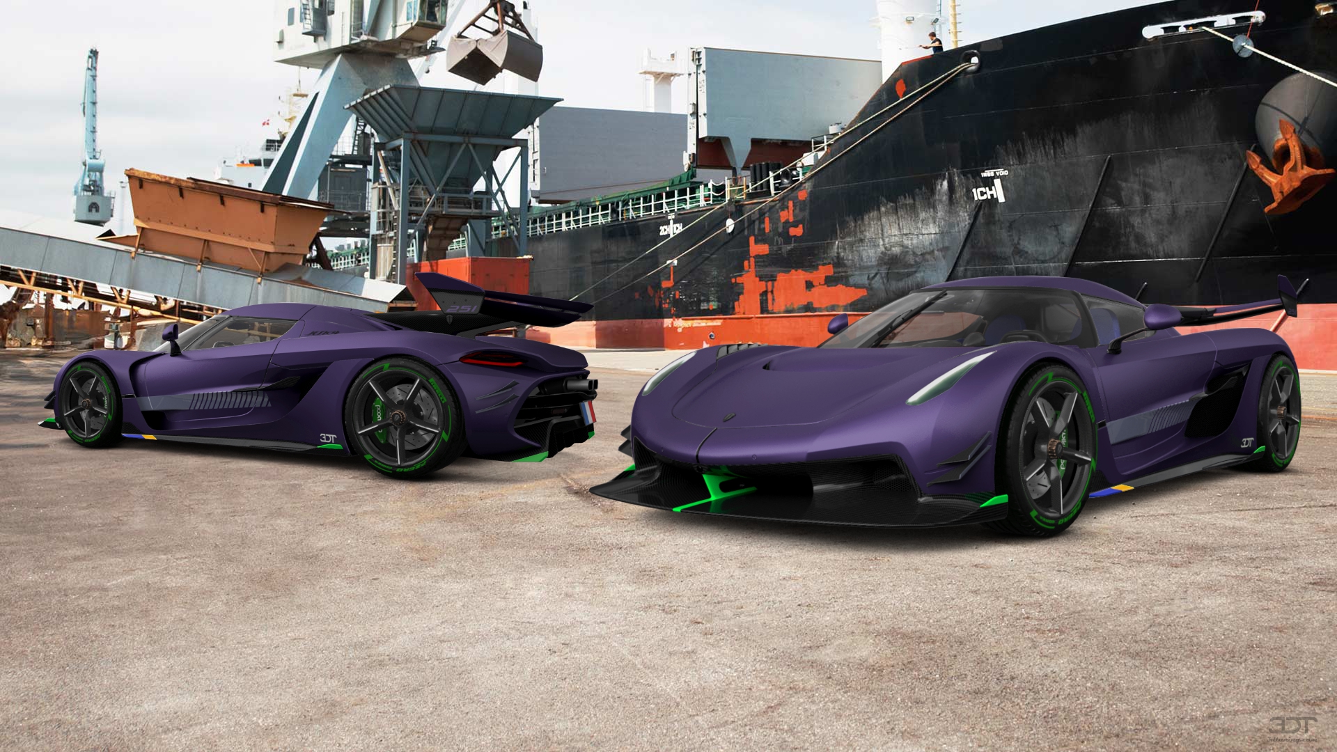 Koenigsegg Jesko 2 door targa top 2020