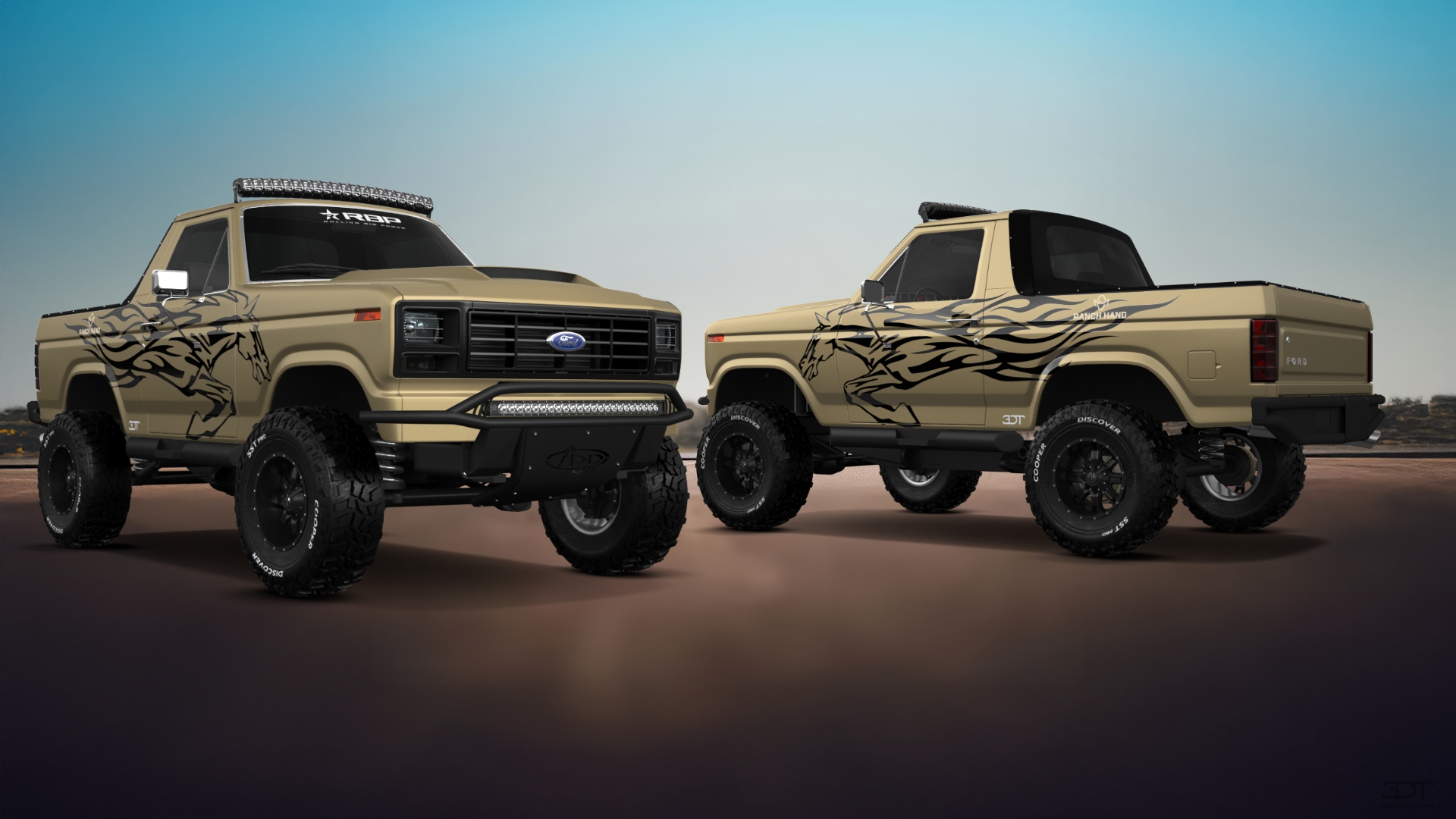 Ford Bronco 3 Door SUV 1980 tuning