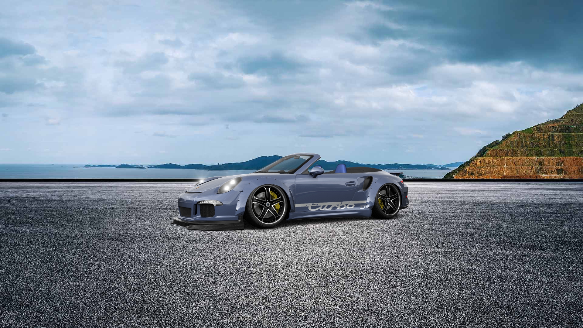 Porsche 911 Turbo S 2 Door Convertible 2014