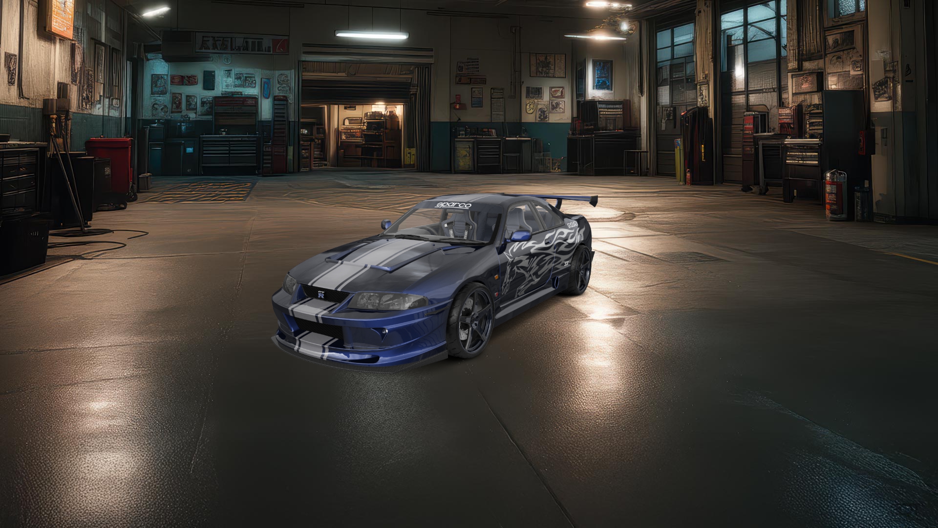 Nissan Skyline GT-R 2 Door Coupe 1995 tuning