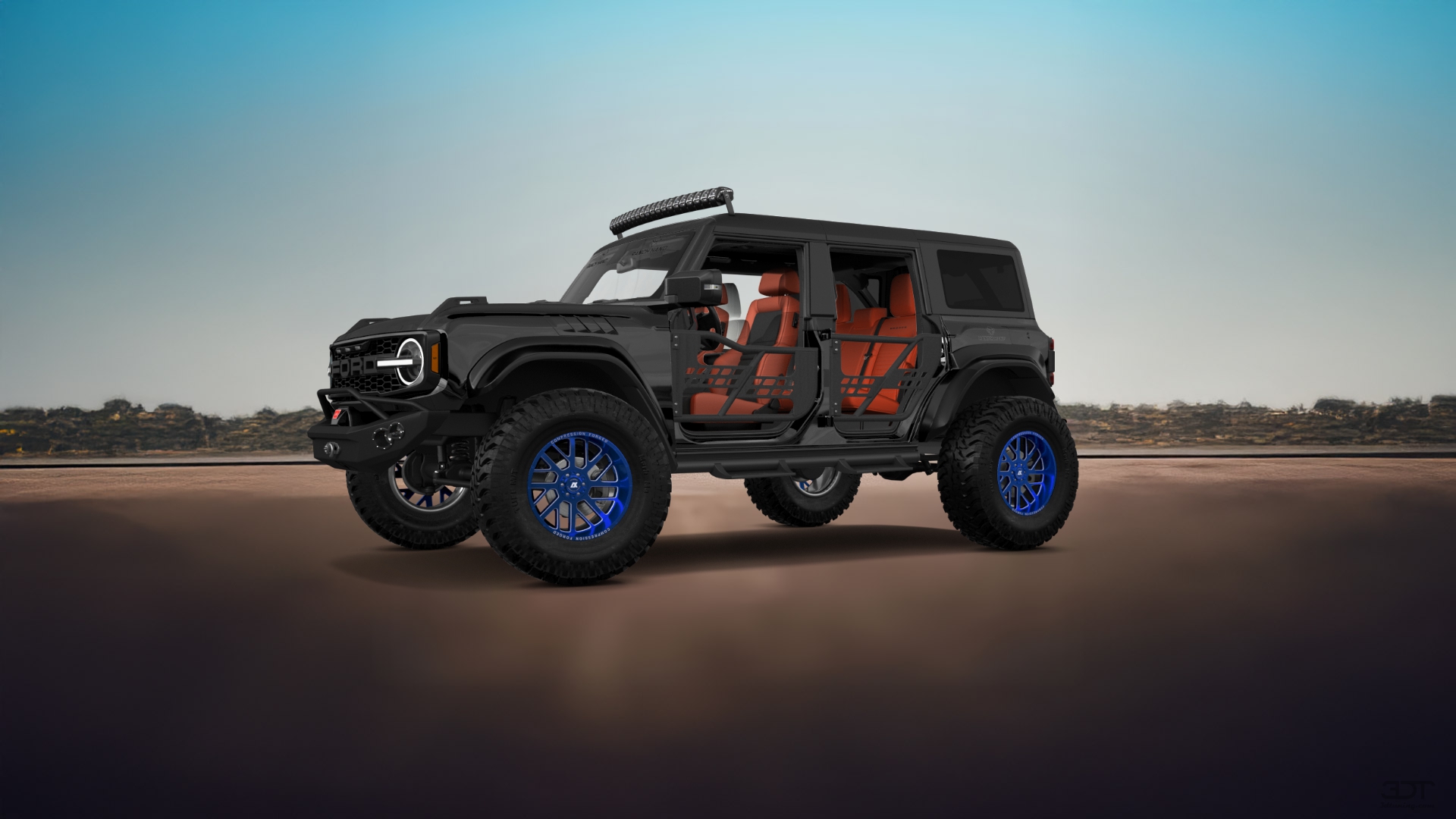 Ford Bronco Raptor 4 Door pickup truck 2022 tuning
