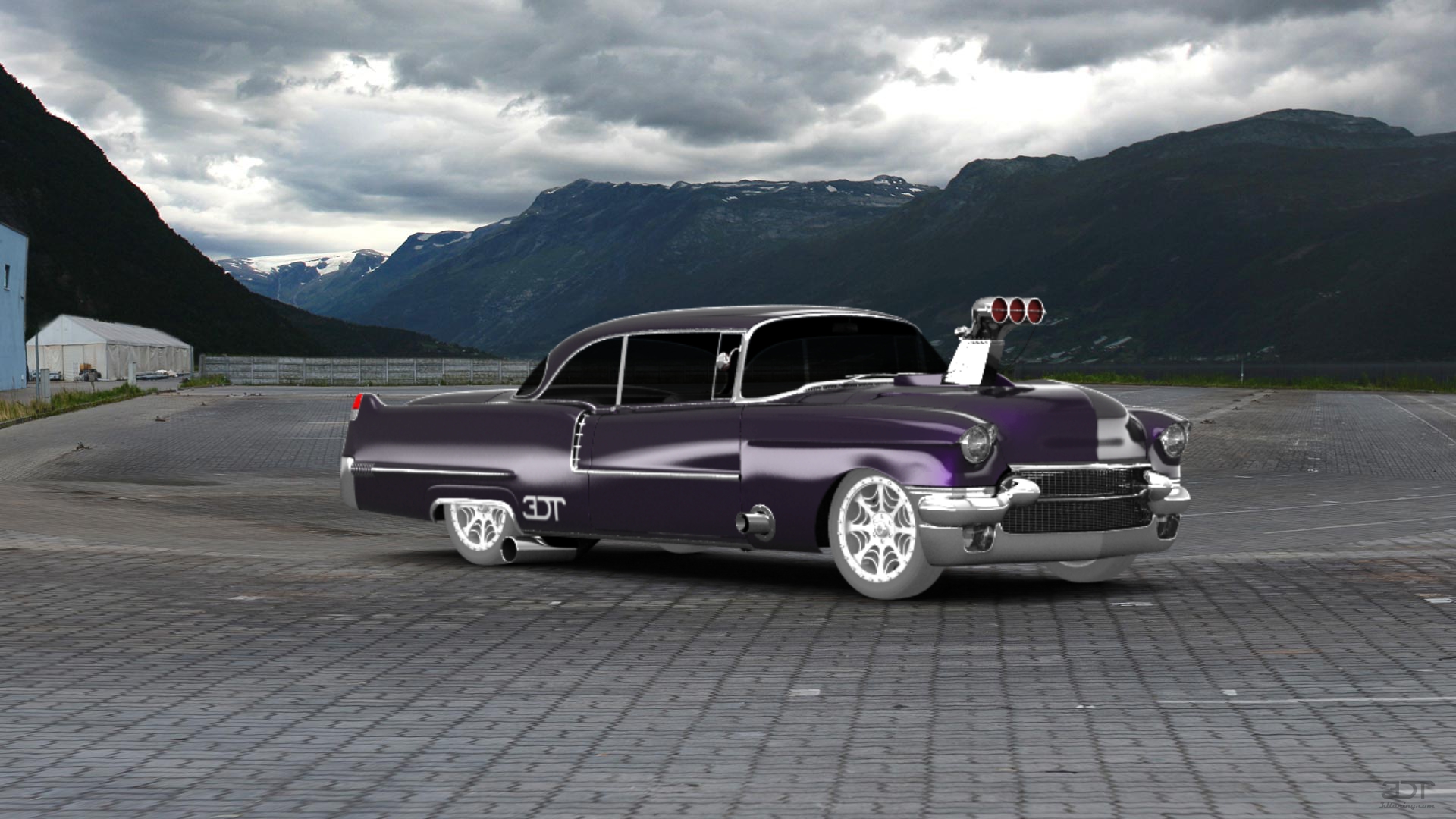 Cadillac De Ville Coupe 1956 tuning