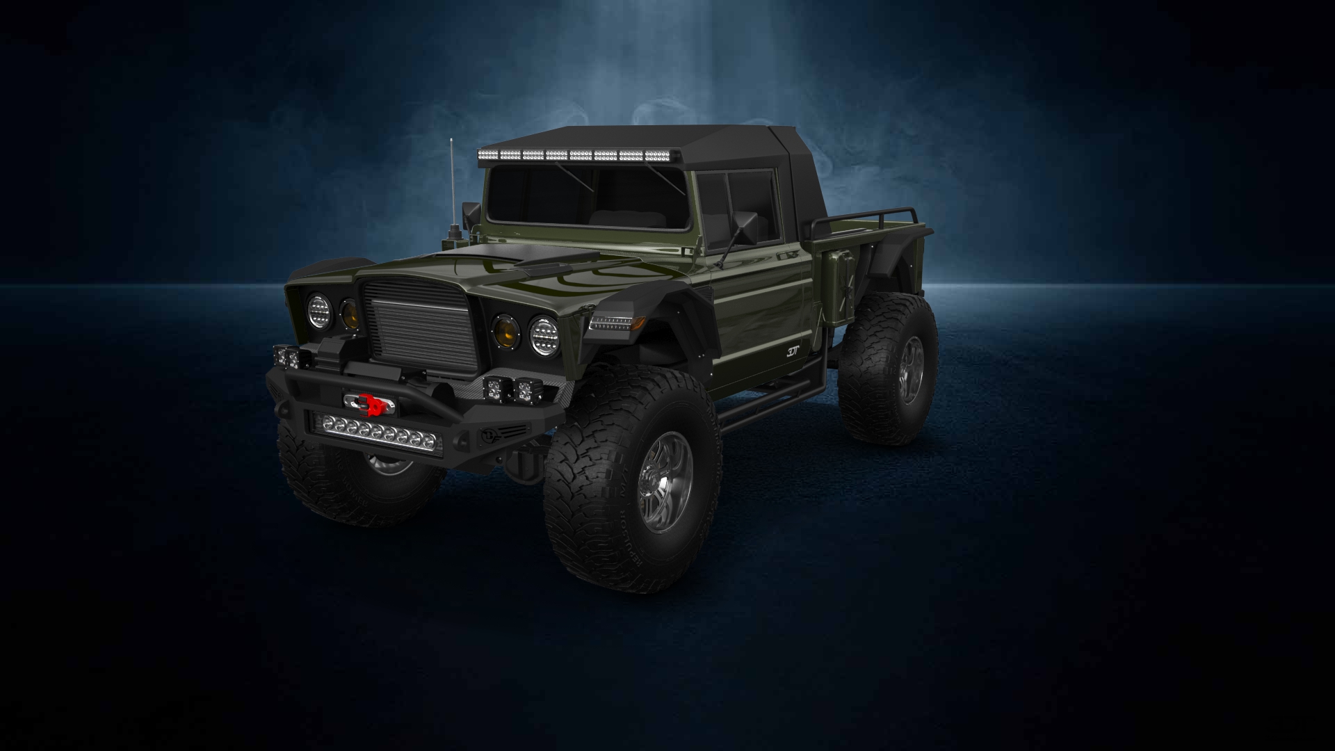 Jeep Kaiser M715 Challenge 2 Door pickup truck 3968