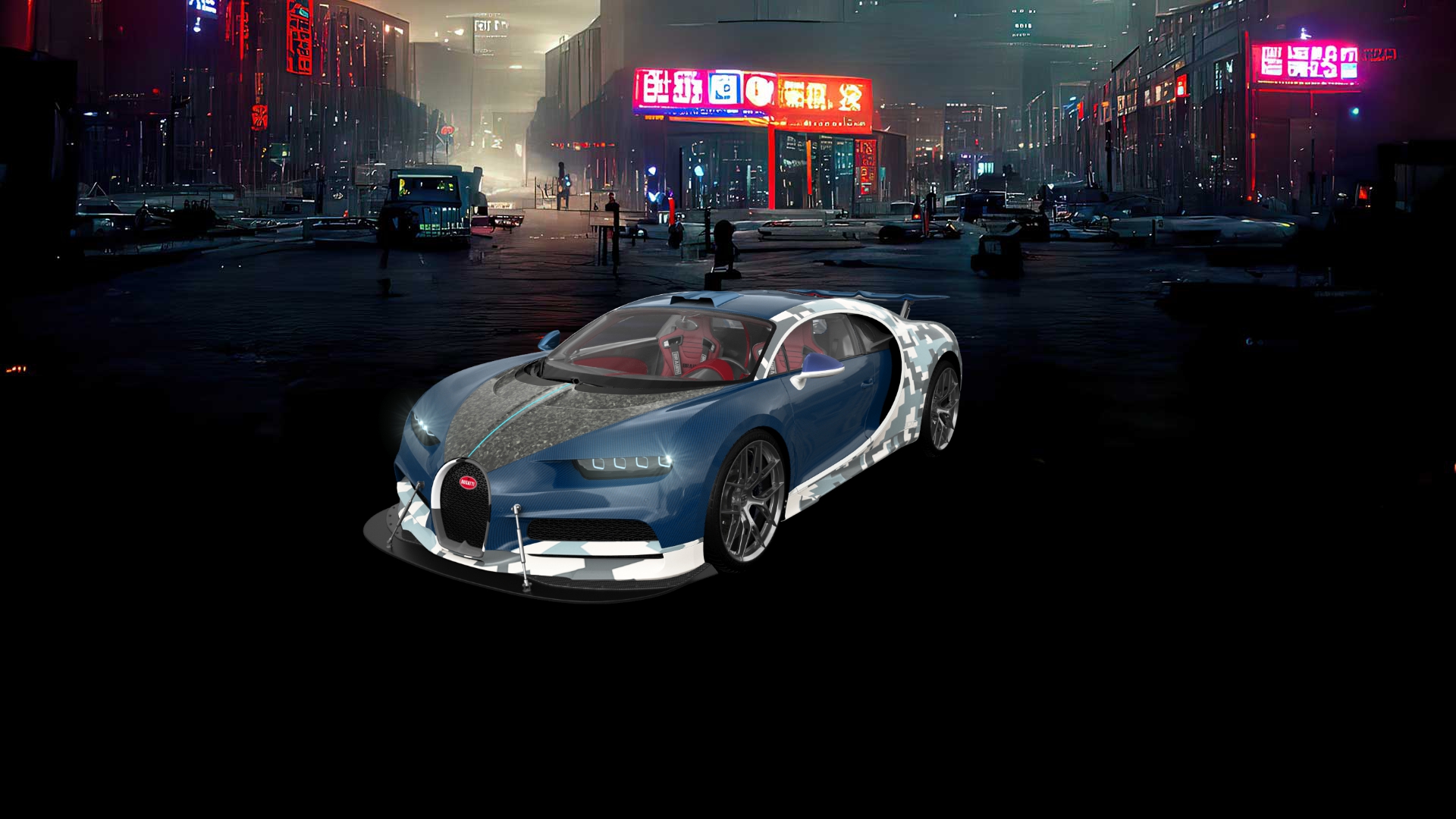 Bugatti Chiron 2 Door Coupe 2016 tuning