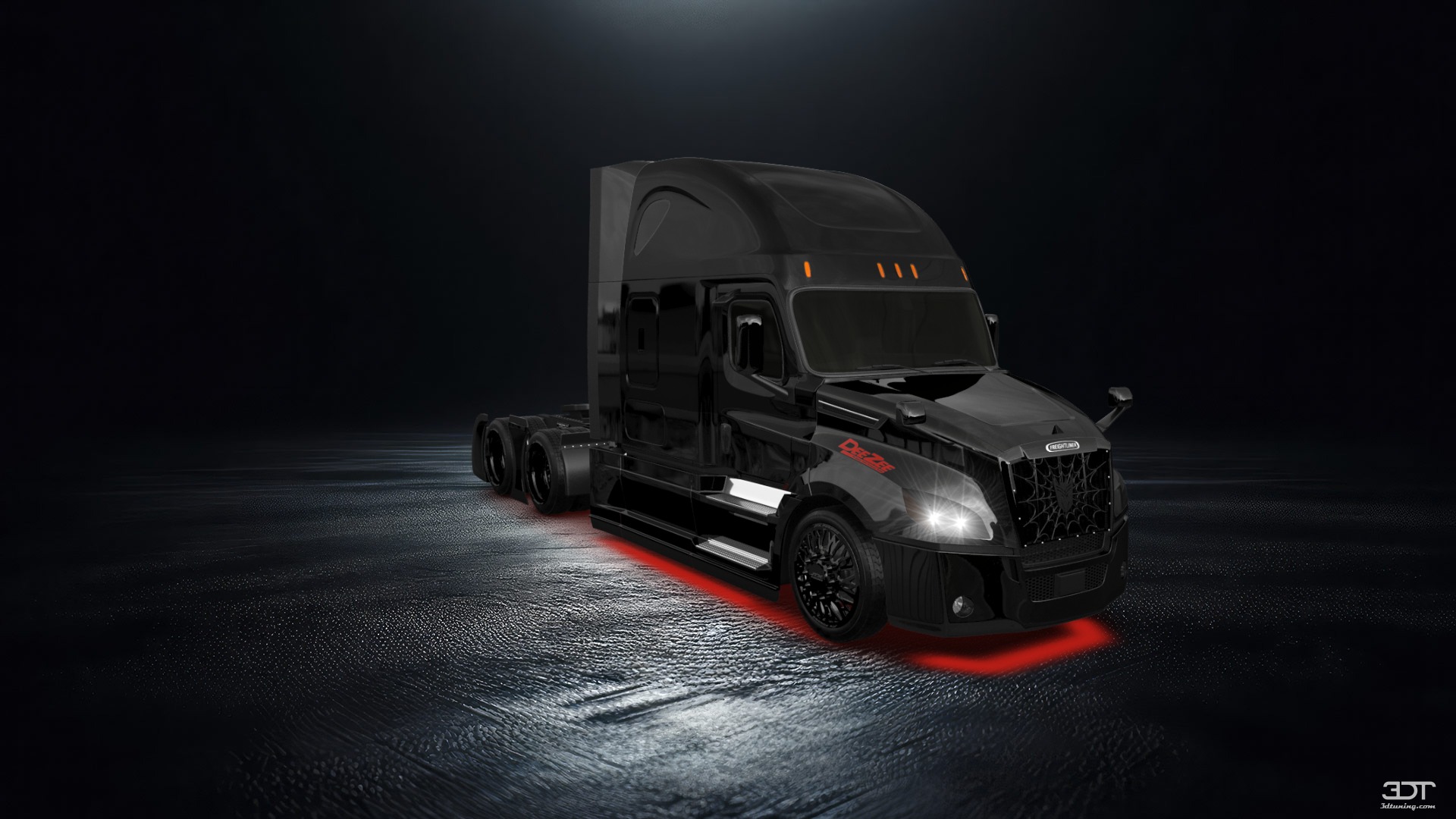 Freightliner Cascadia Sleeper Cab Truck 2018 tuning