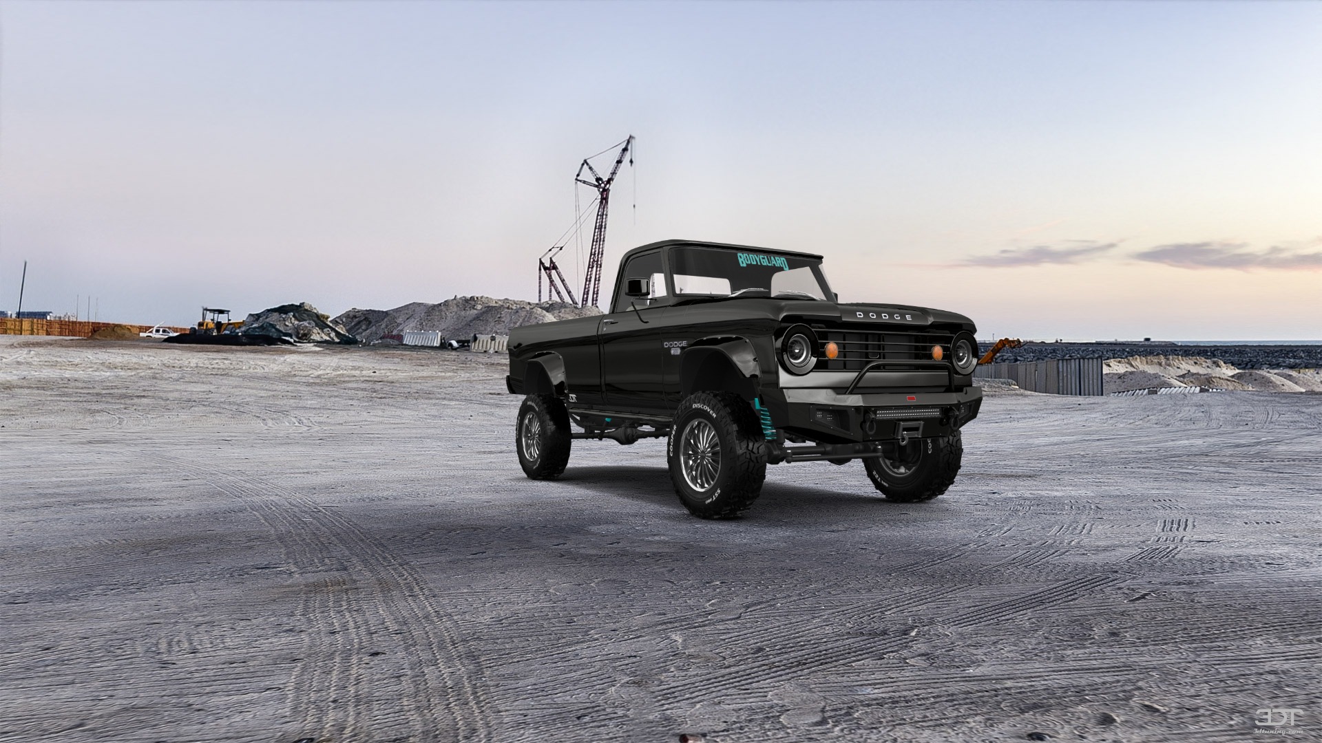 Dodge Power Wagon W200 2 Door pickup truck 1966