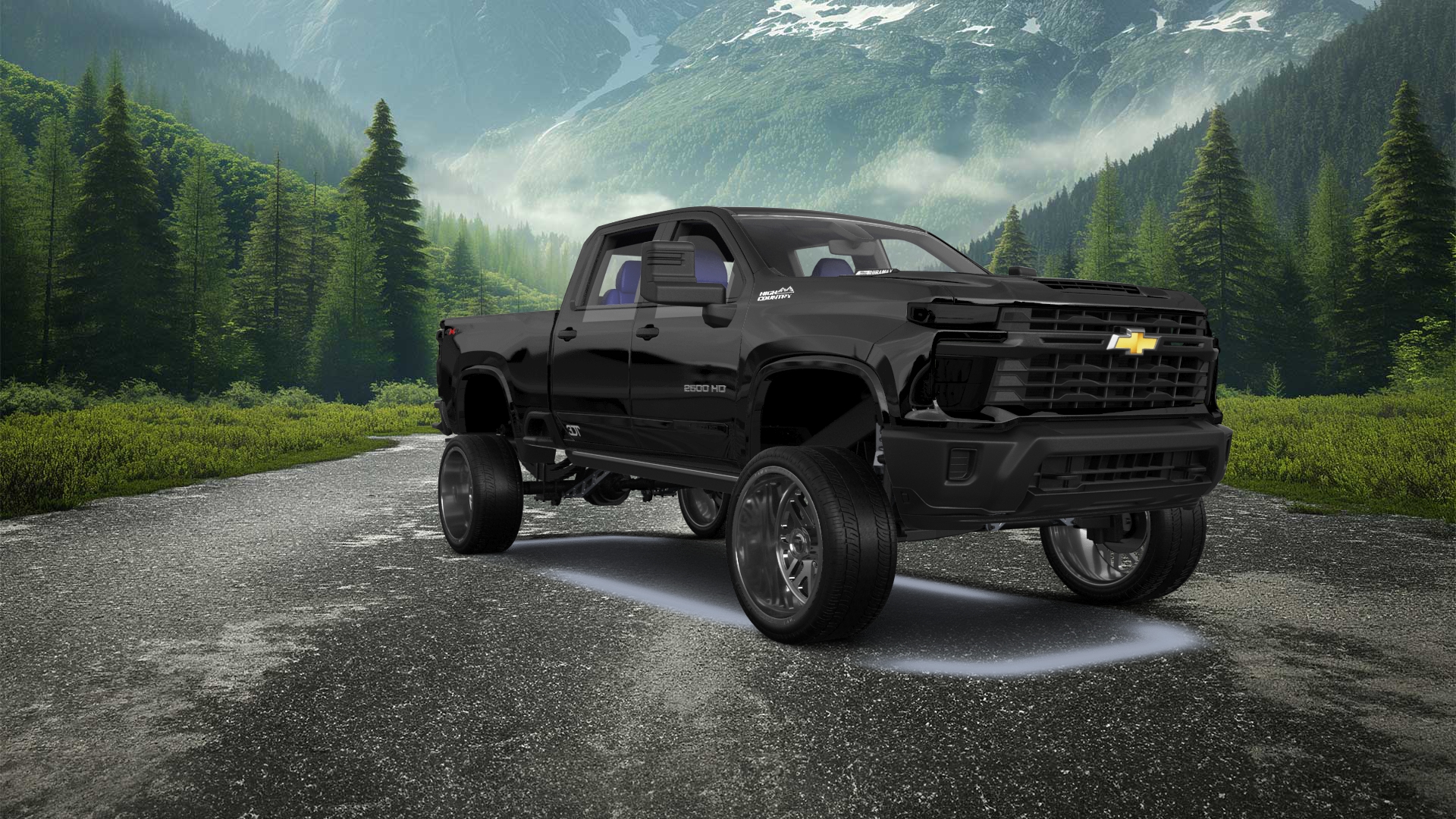 Chevrolet Silverado 2500 HD 4 Door pickup truck 2024