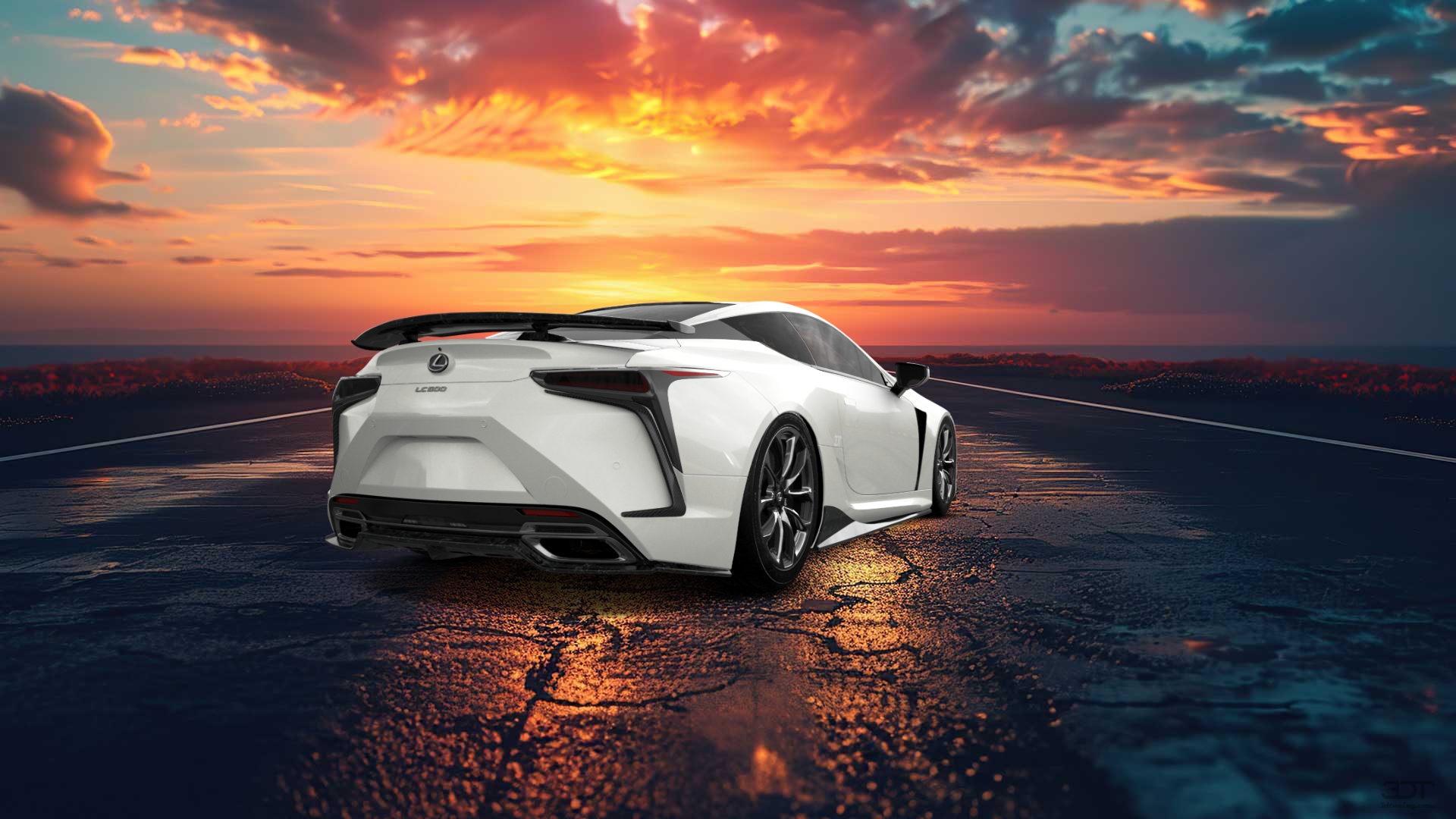 Lexus LC500 2 door fastback coupe 2017