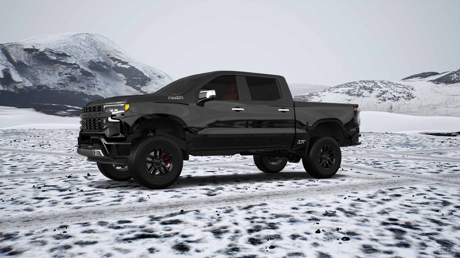 Chevrolet Silverado 1500 Crew Cab 5.8 ft box 4 Door pickup truck 2023 tuning