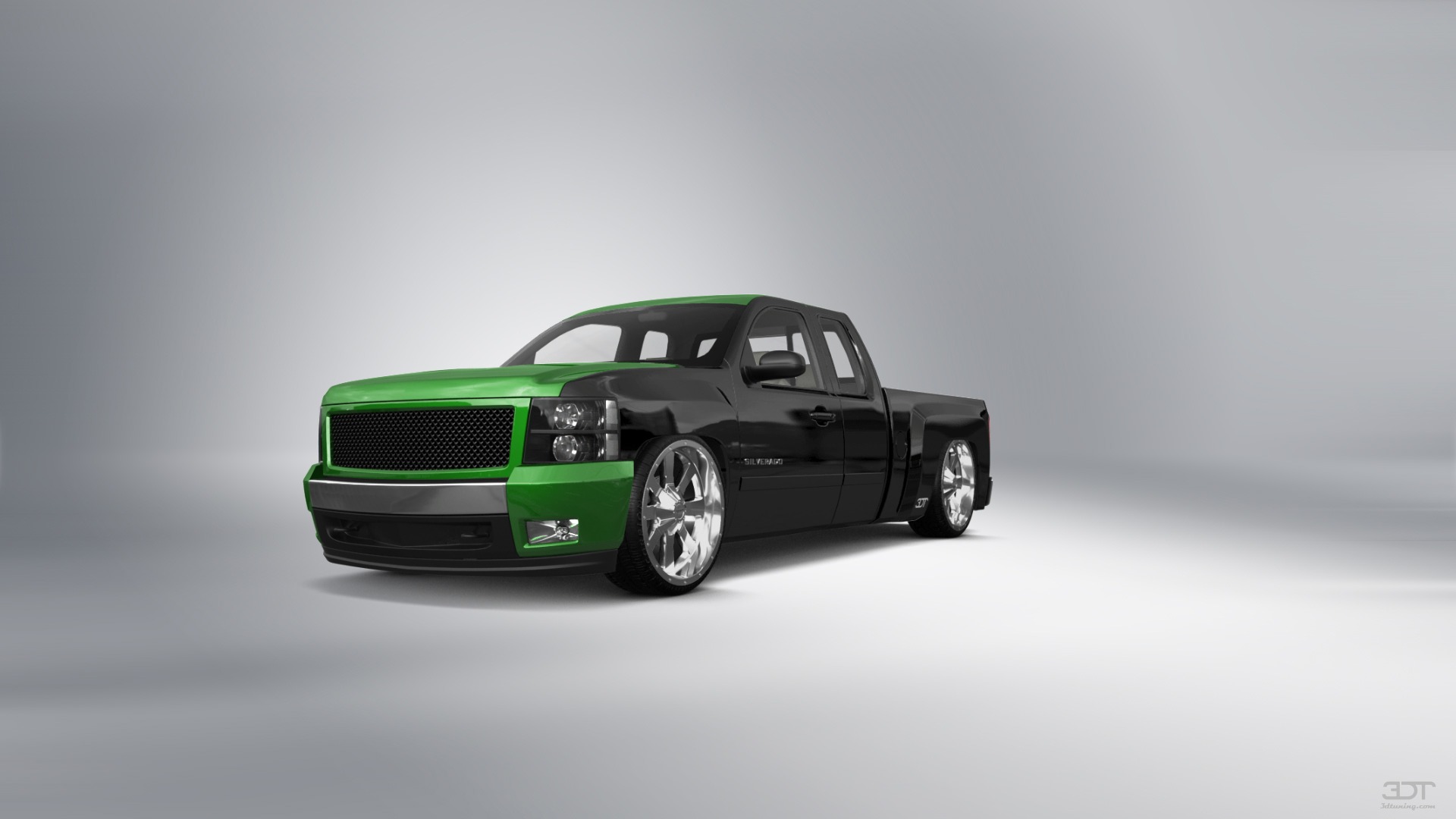 Chevrolet Silverado 1500 6.6 ft box Pickup Truck 2008 tuning