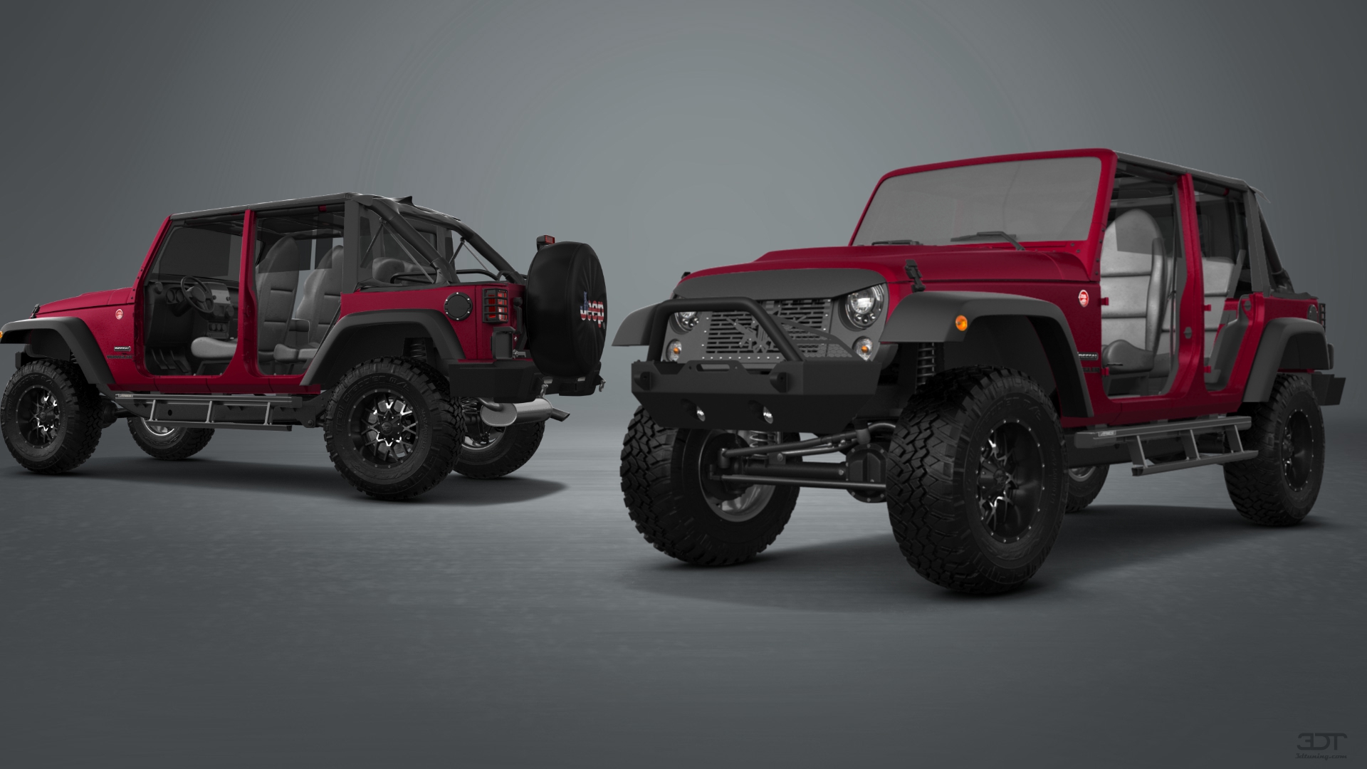 Jeep Wrangler Unlimited JK Rubicon Recon 4 Door SUV 2017 tuning