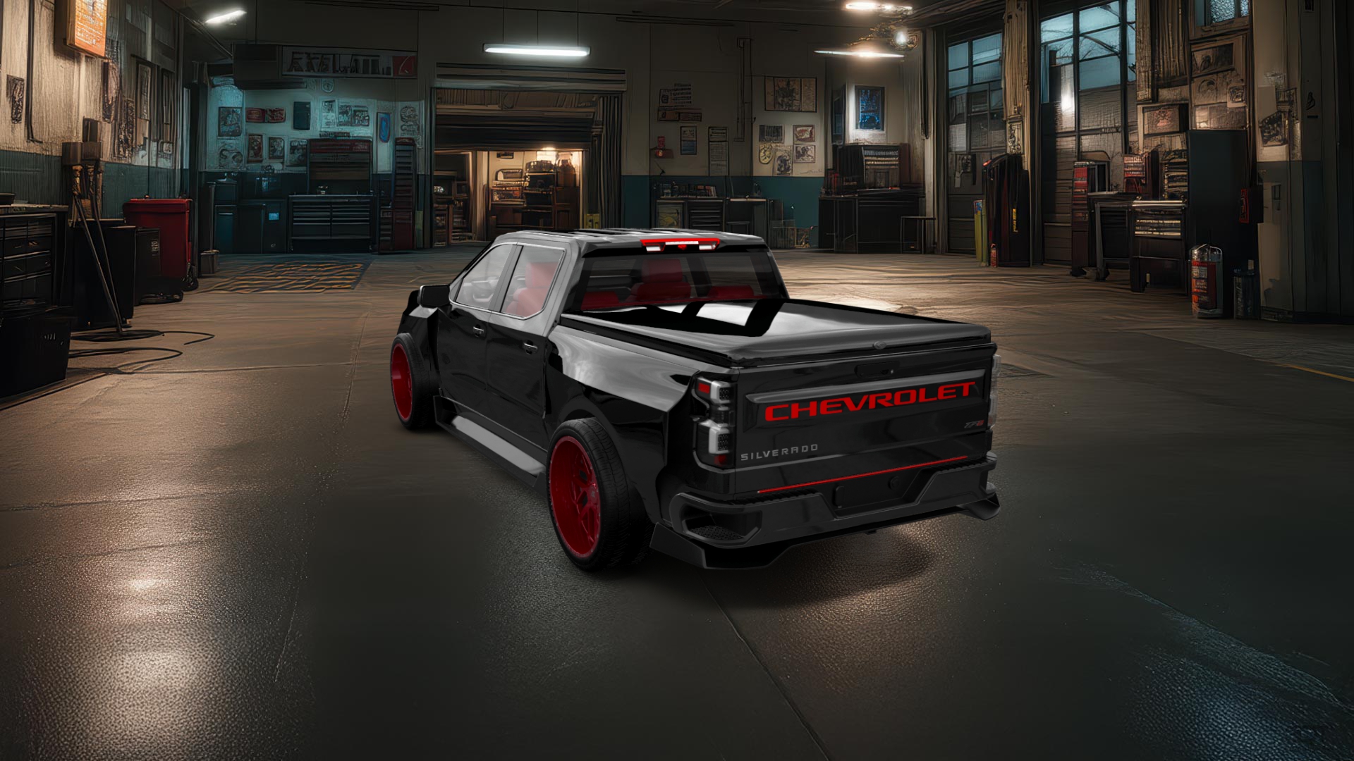 Chevrolet Silverado 1500 Crew Cab 5.8 ft box 4 Door pickup truck 2023 Images