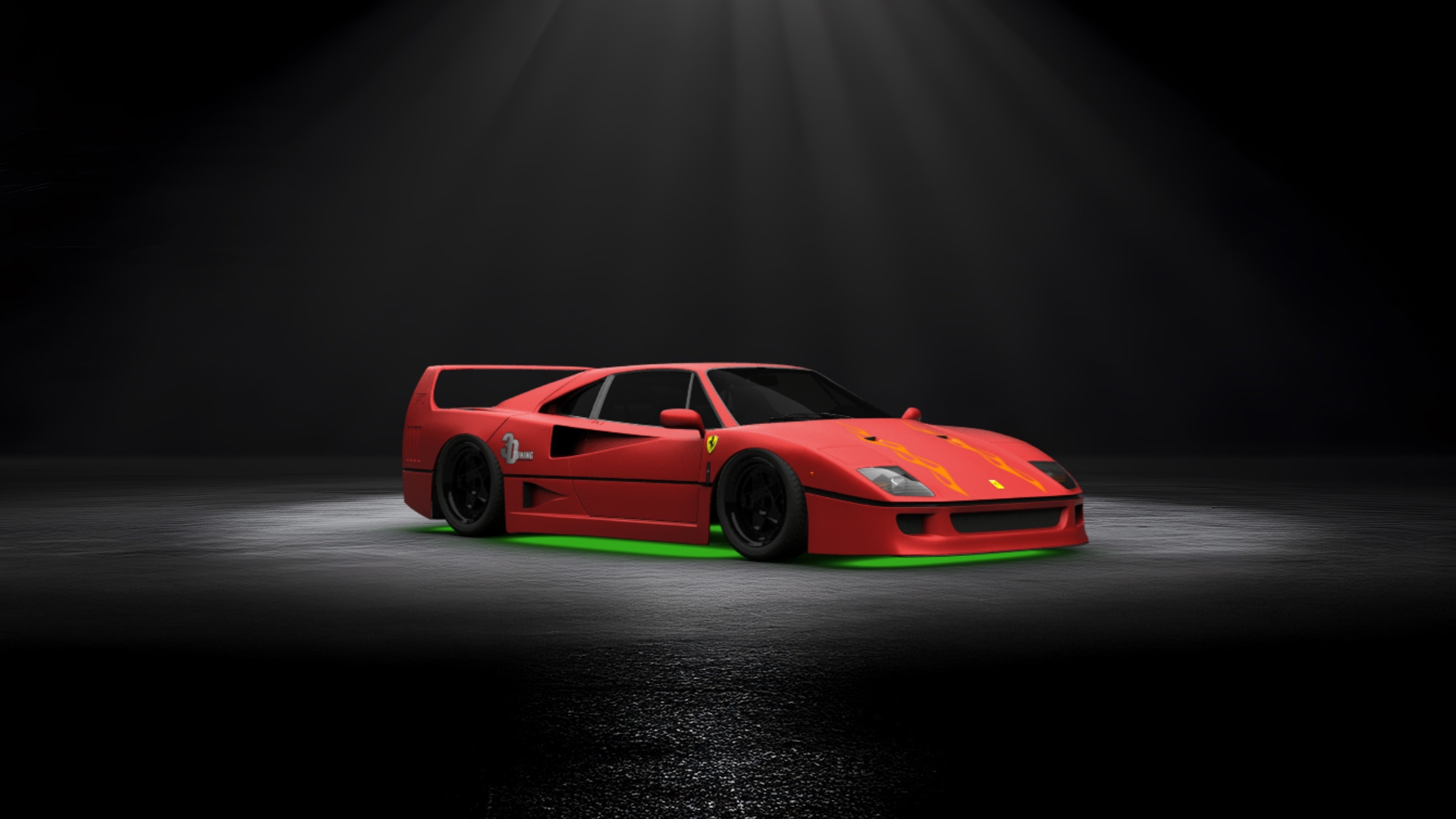 Ferrari F40 Coupe 1987 tuning