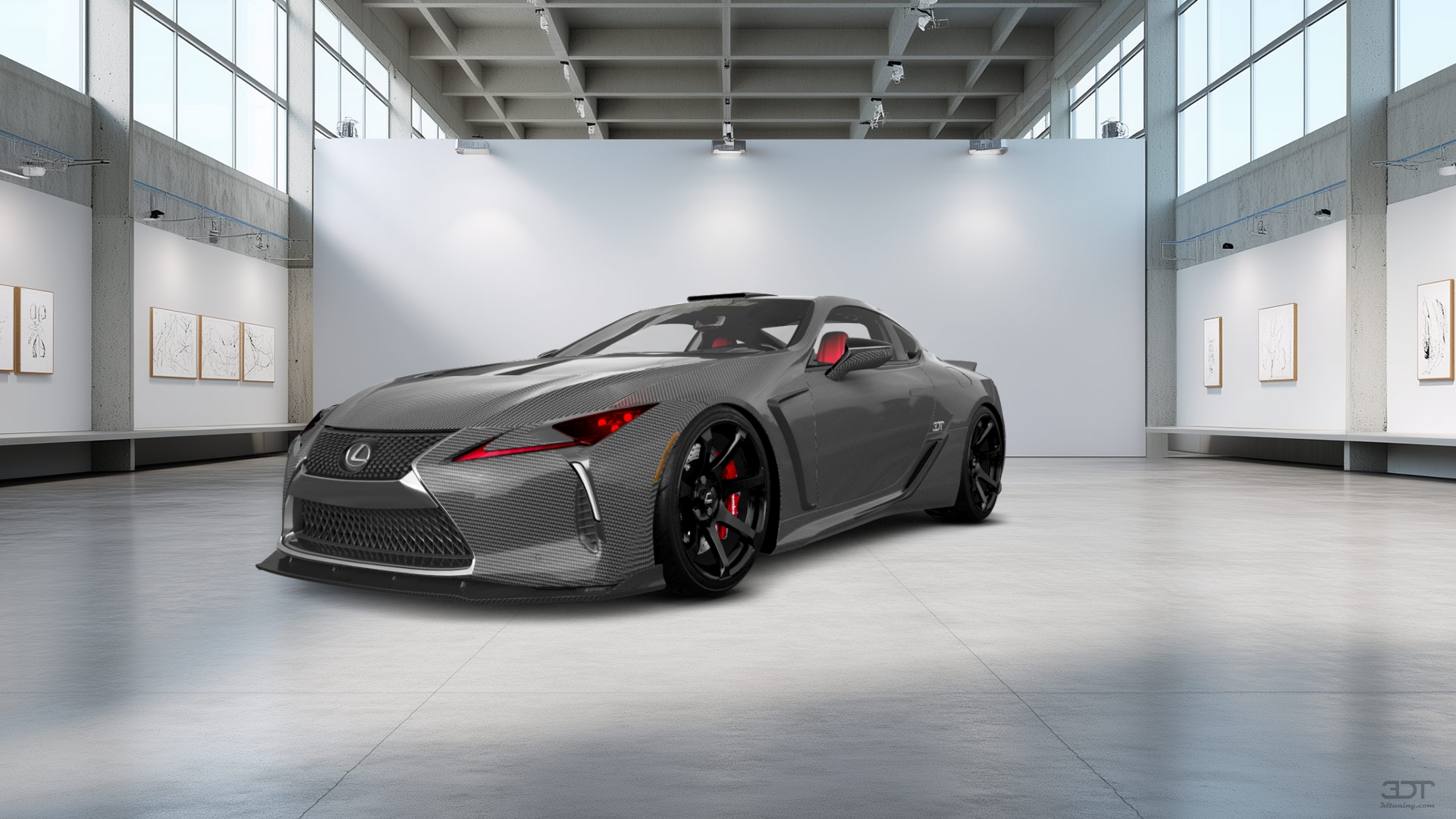 Lexus LC500 2 door fastback coupe 2017 tuning