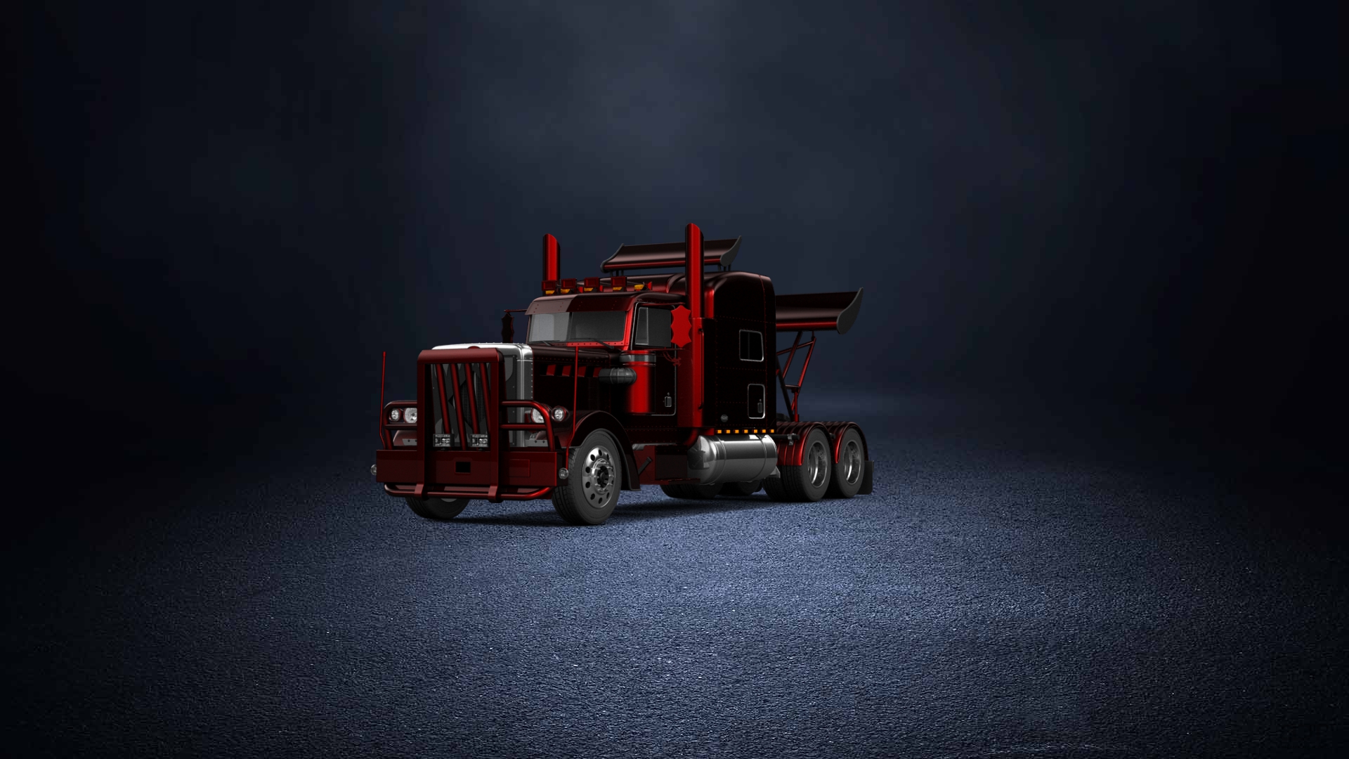 Peterbilt 359 Truck 1987 tuning