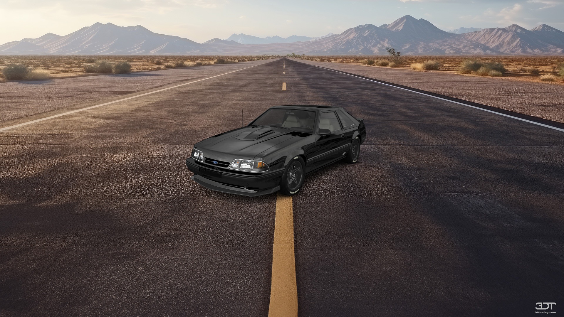 Ford Mustang 3 Door Hatchback 1988 Images