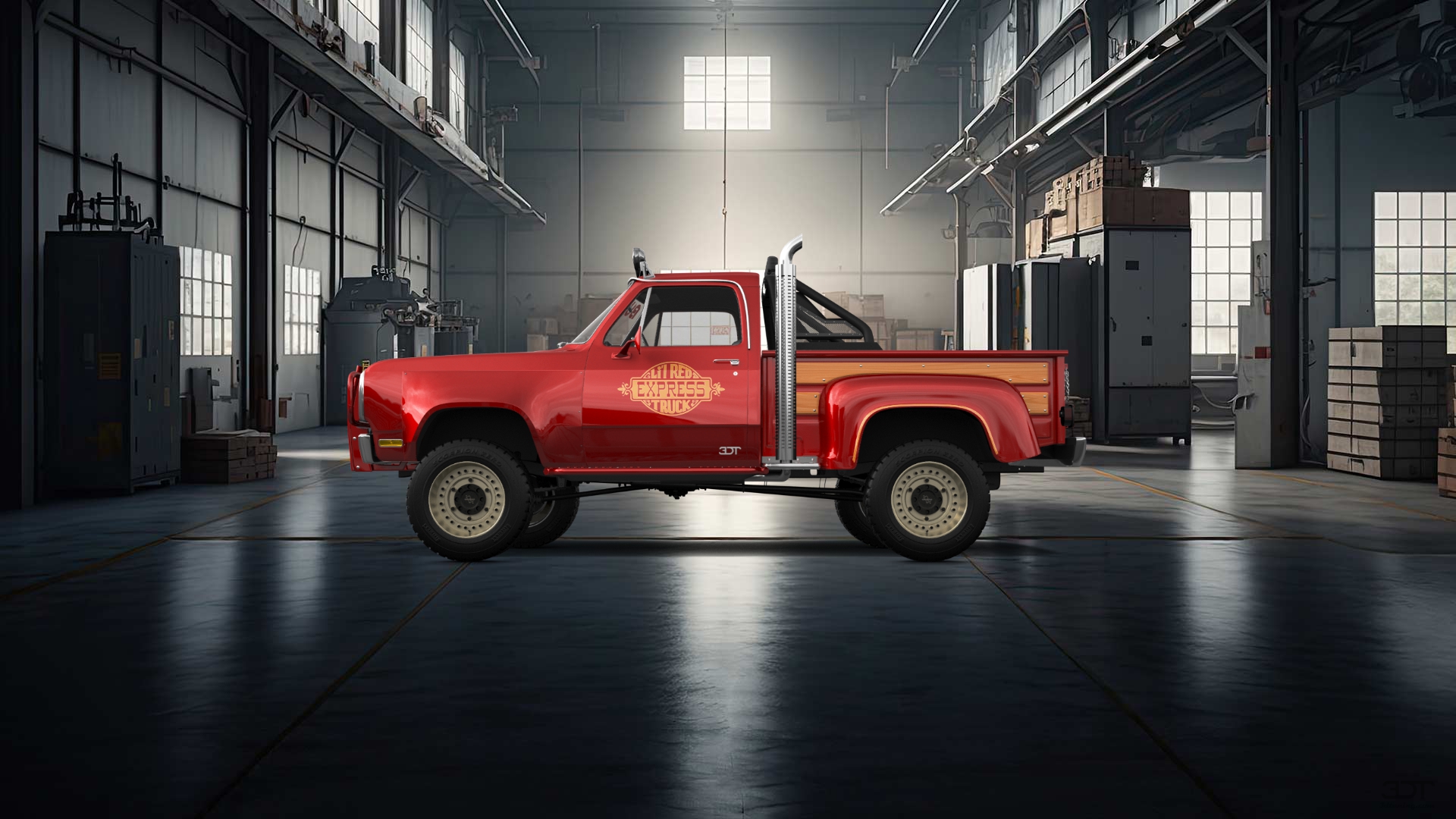Dodge Lil Red Express 2 Door pickup truck 1979