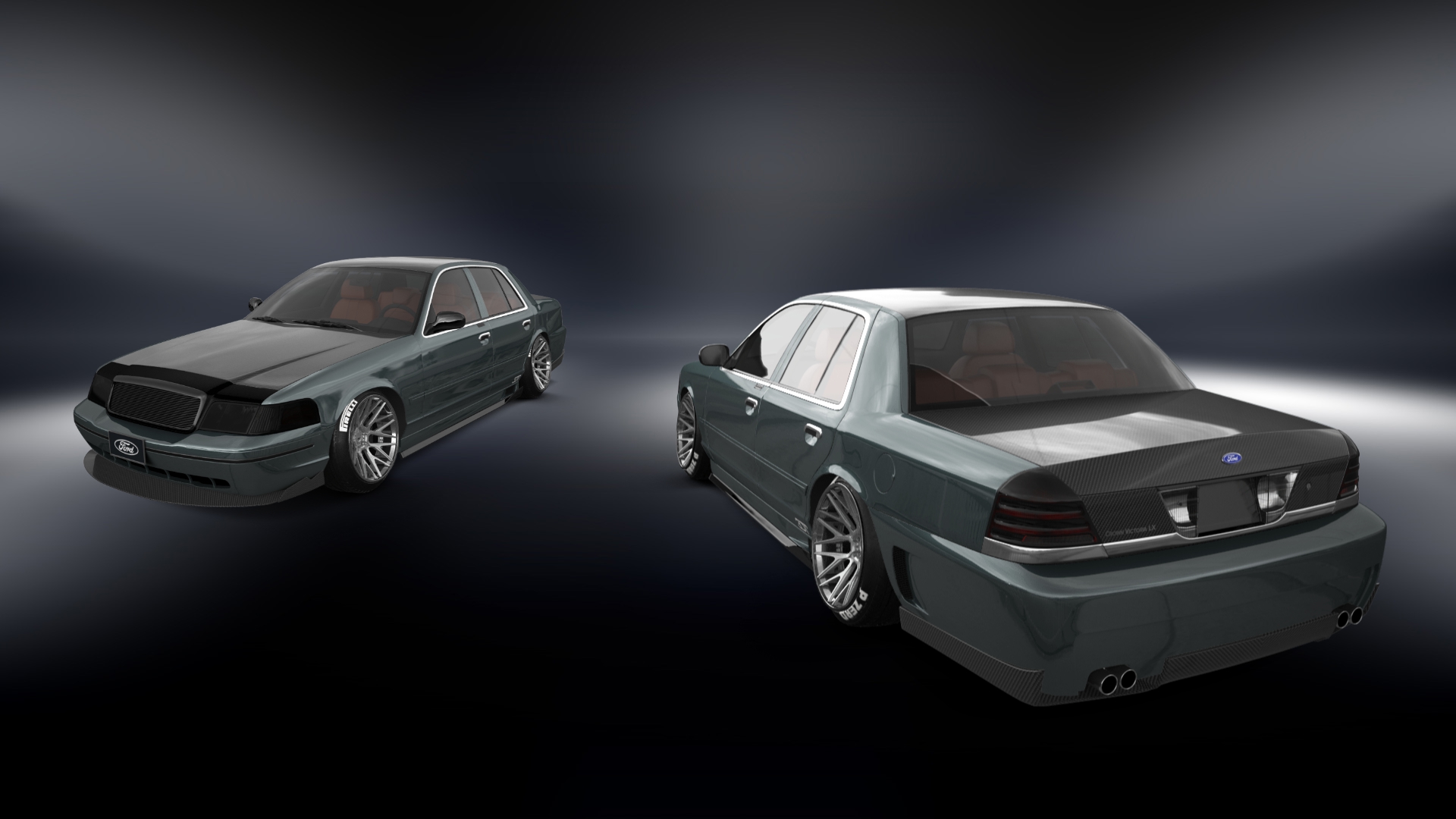 Ford Crown Victoria Sedan 2007 tuning