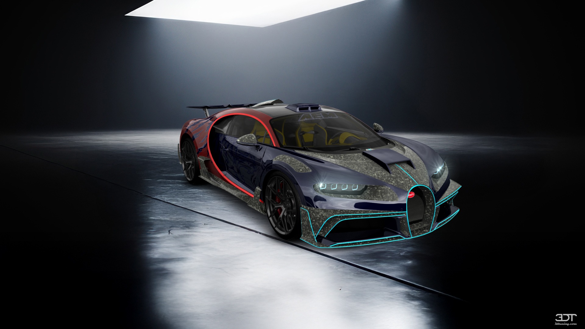 Bugatti Chiron 2 Door Coupe 2016 tuning