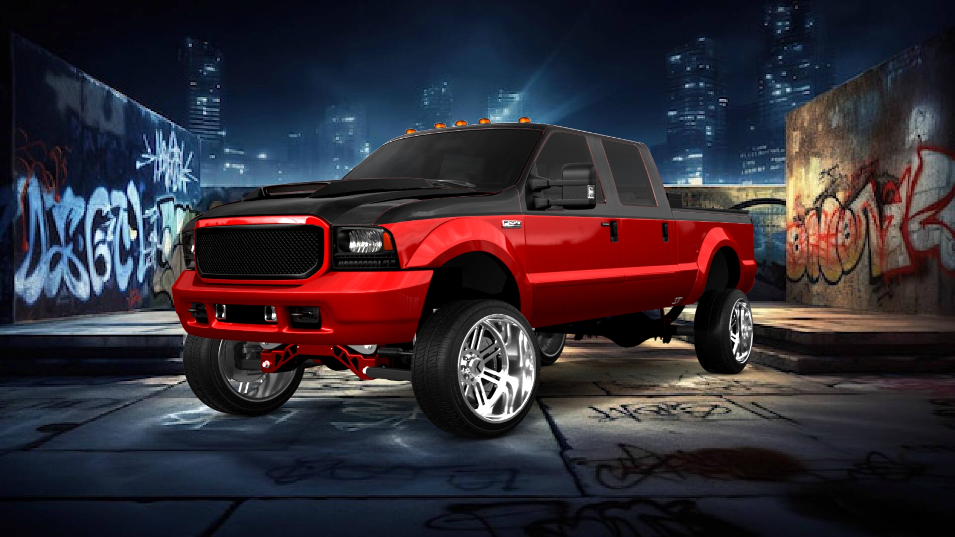 Ford F-250 Crew Cab 4 Door pickup truck 1999 Изображения