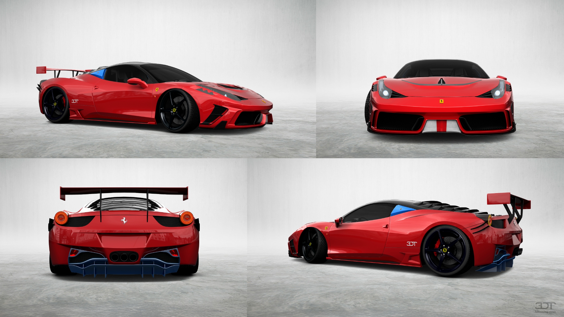 Ferrari 458 Italia 2 door spider 2010 tuning