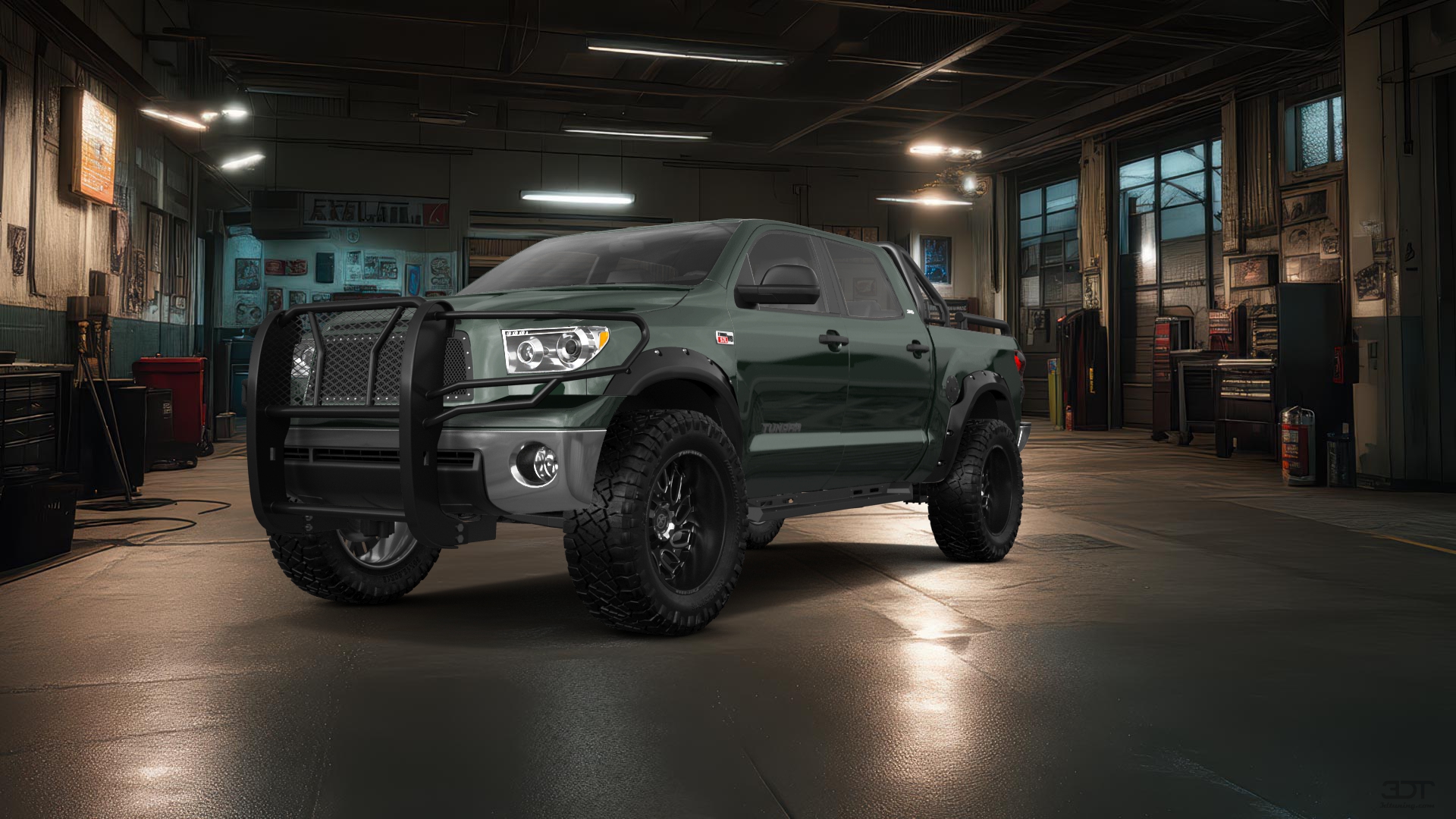 Toyota Tundra 5.5 ft box 4 Door pickup truck 2007 tuning