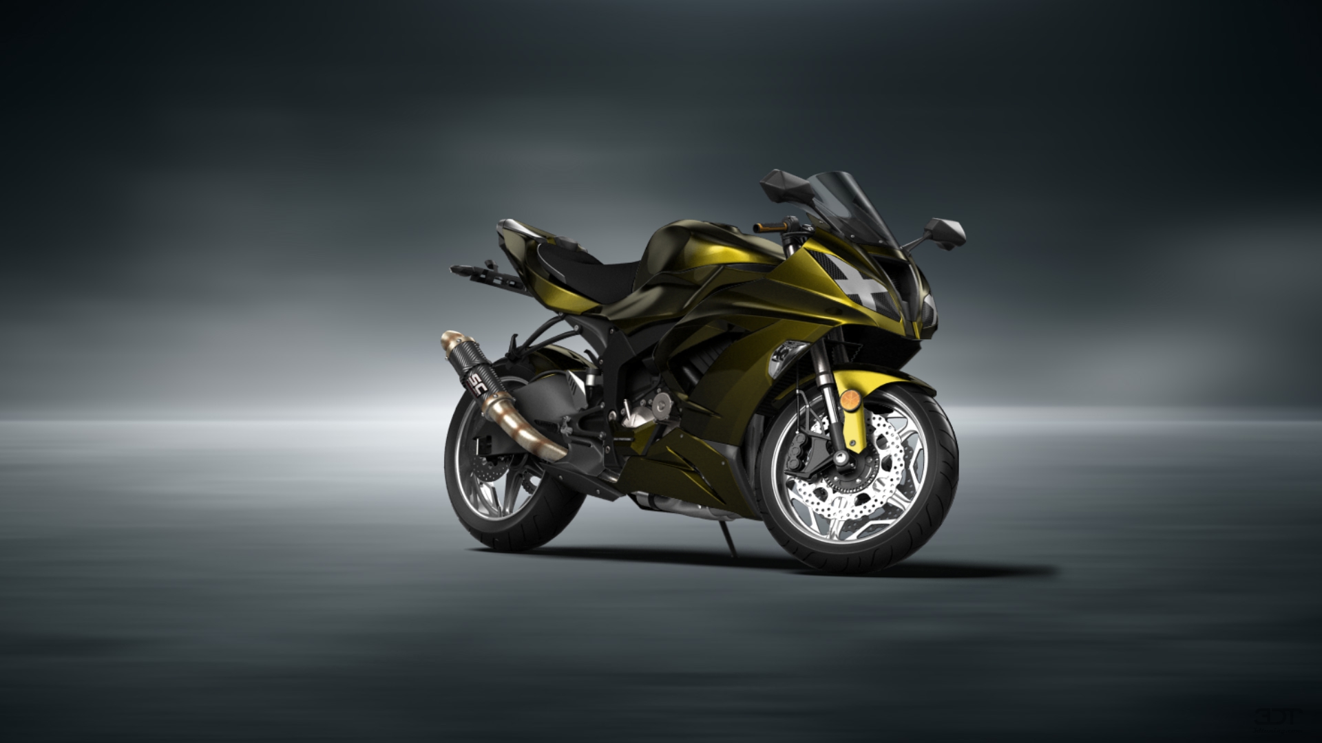 Kawasaki Ninja ZX 6R Sport Bike 2015