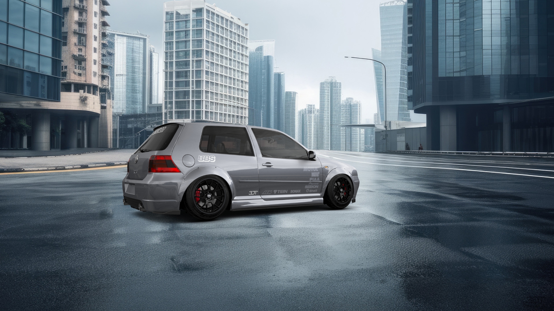 Volkswagen Golf 4 (mk4) 3 Door Hatchback 1997 tuning