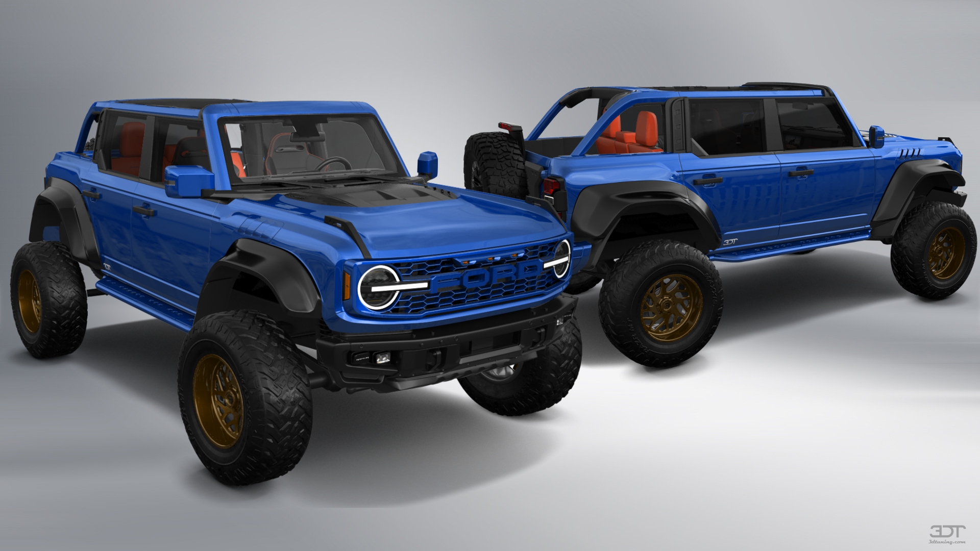 Ford Bronco Raptor 4 Door pickup truck 2022