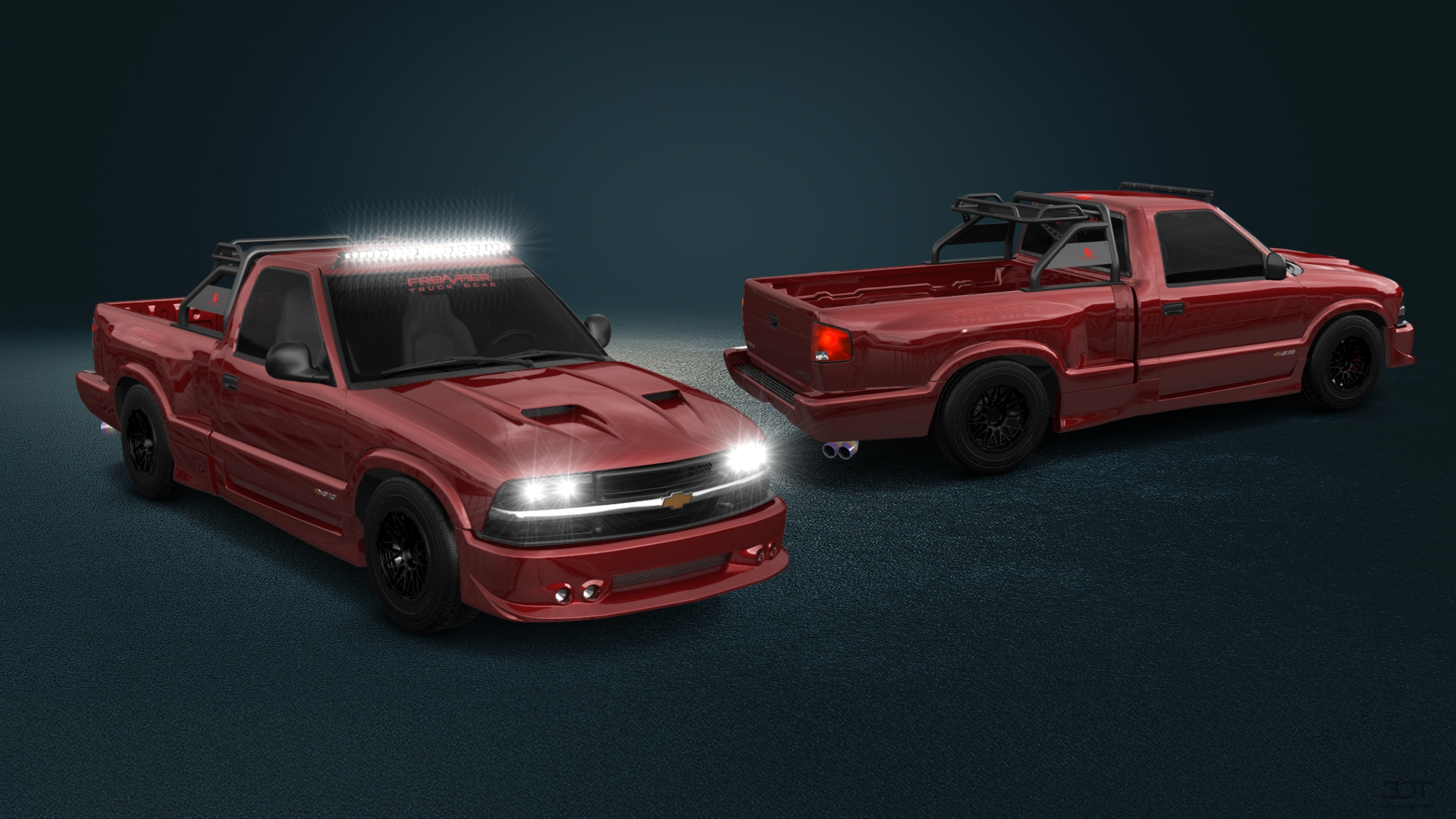 Chevrolet S-10 Stepside 2 Door pickup truck 1999