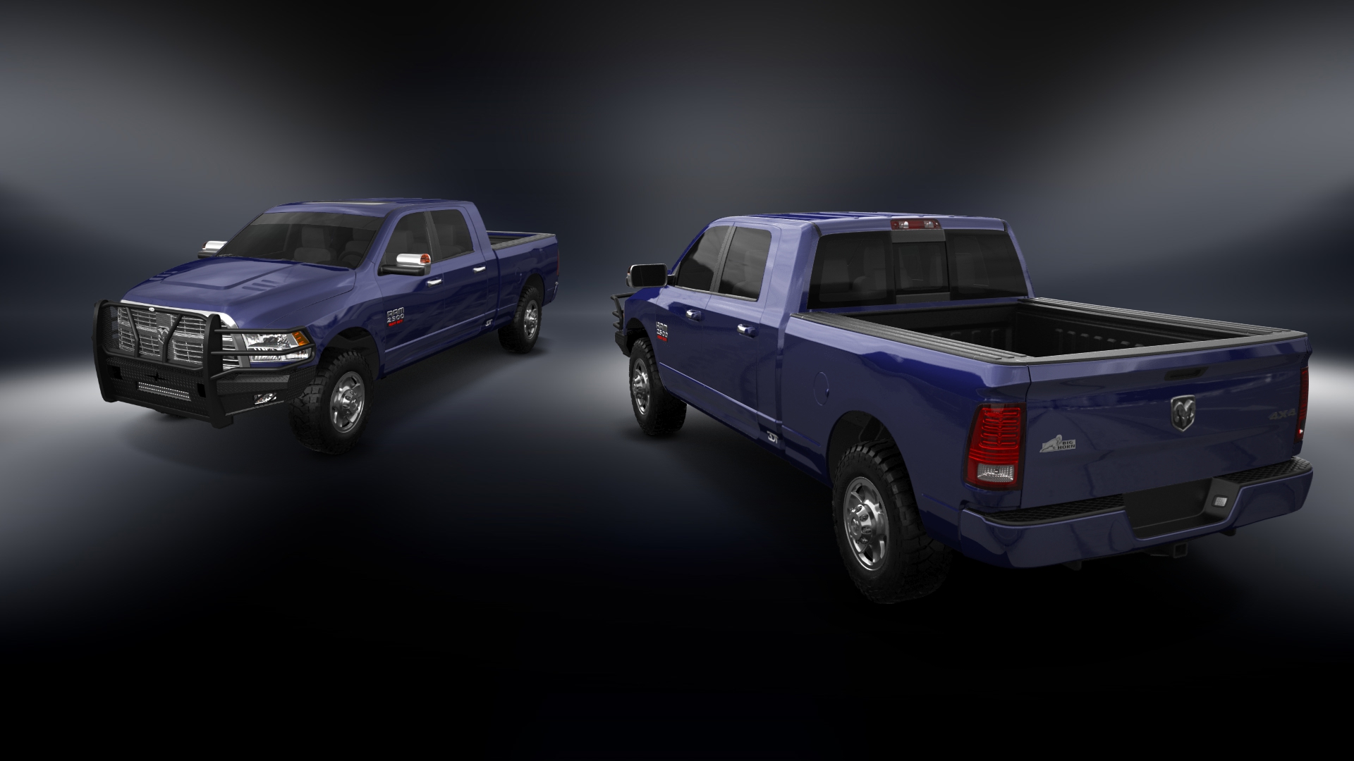 Dodge Ram 2500 Mega Cab 6.4 ft box 4 Door pickup truck 2010 tuning