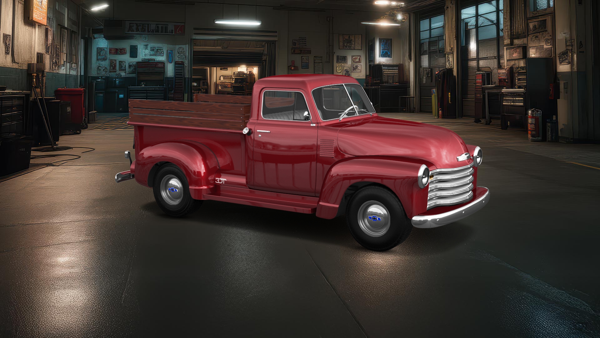 Chevrolet 3100 2 Door pickup truck 1950 tuning