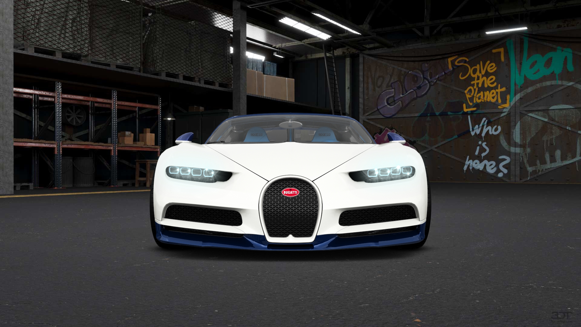 Bugatti Chiron 2 Door Coupe 2016