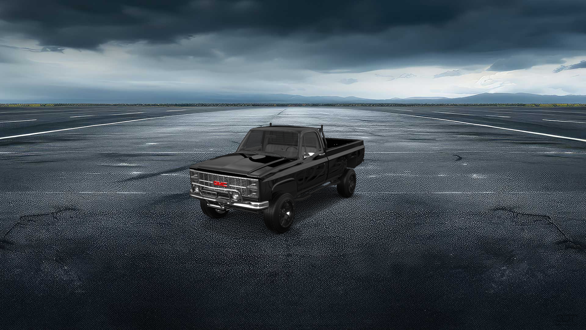 GMC Sierra 1500 2 Door pickup truck 1985 tuning