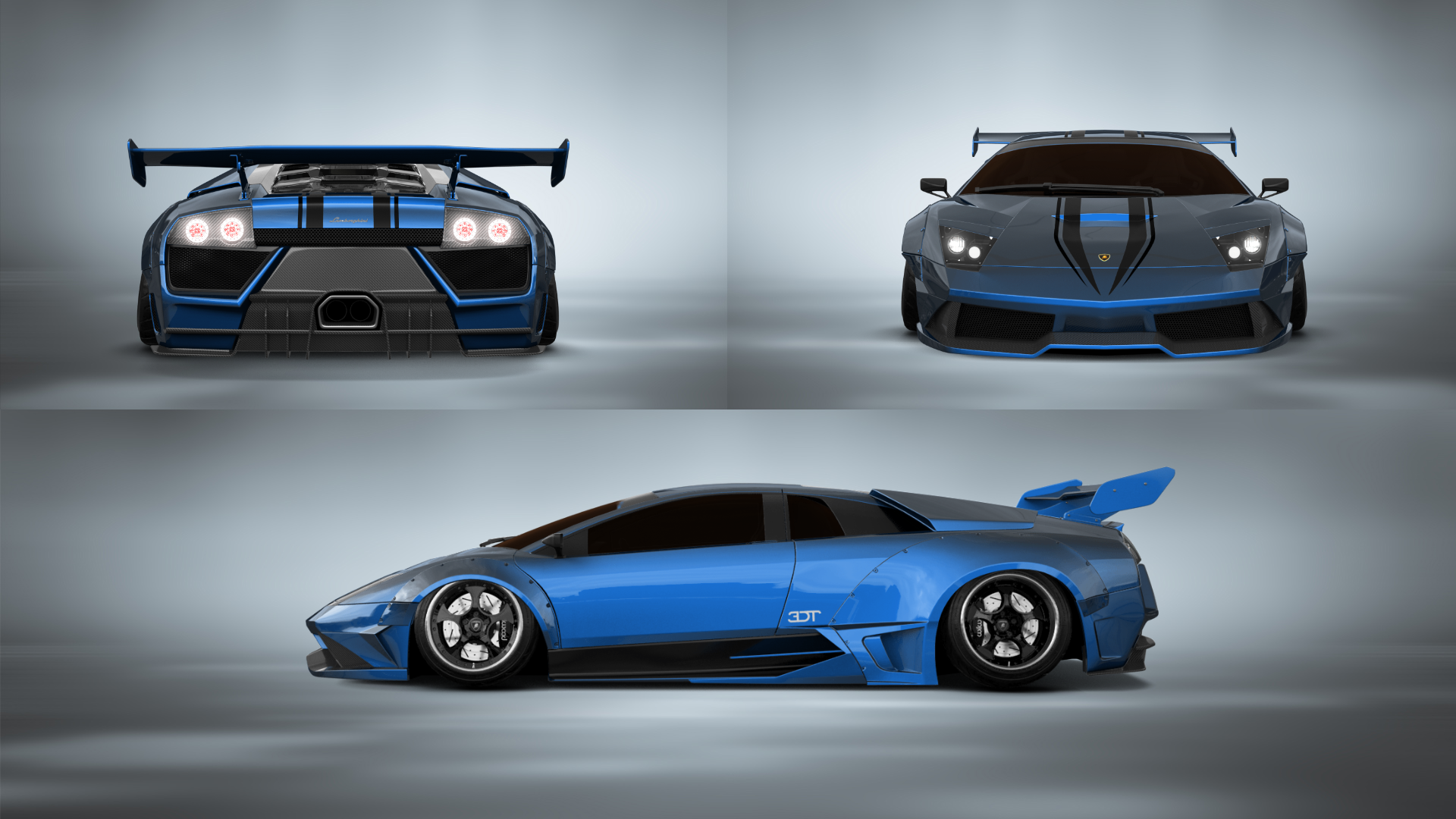 Lamborghini Murcielago 2 Door Coupe 2001 tuning