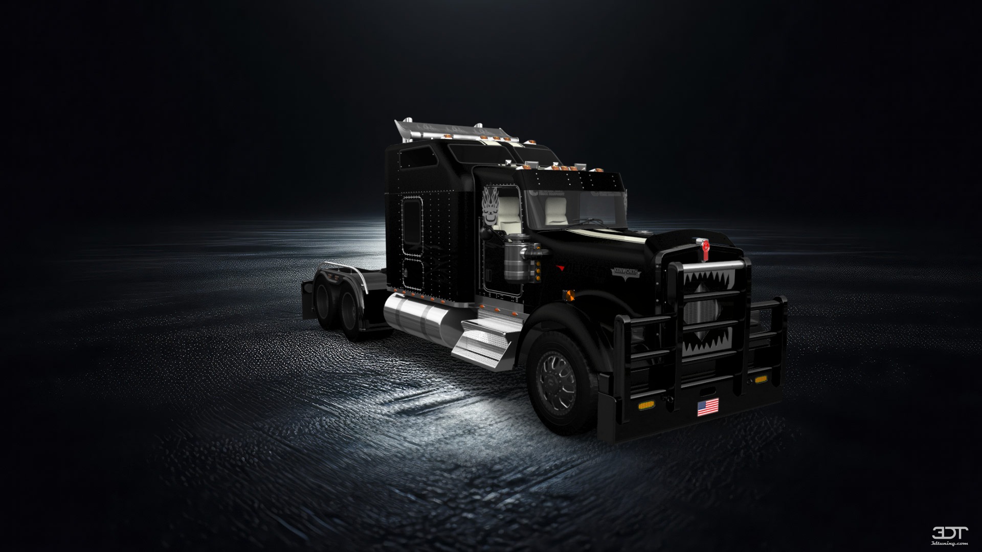 Kenworth W900 Sleeper Cab Truck 2015