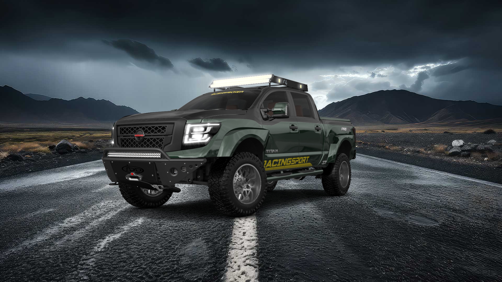 Nissan Titan 4 Door pickup truck 2021 tuning