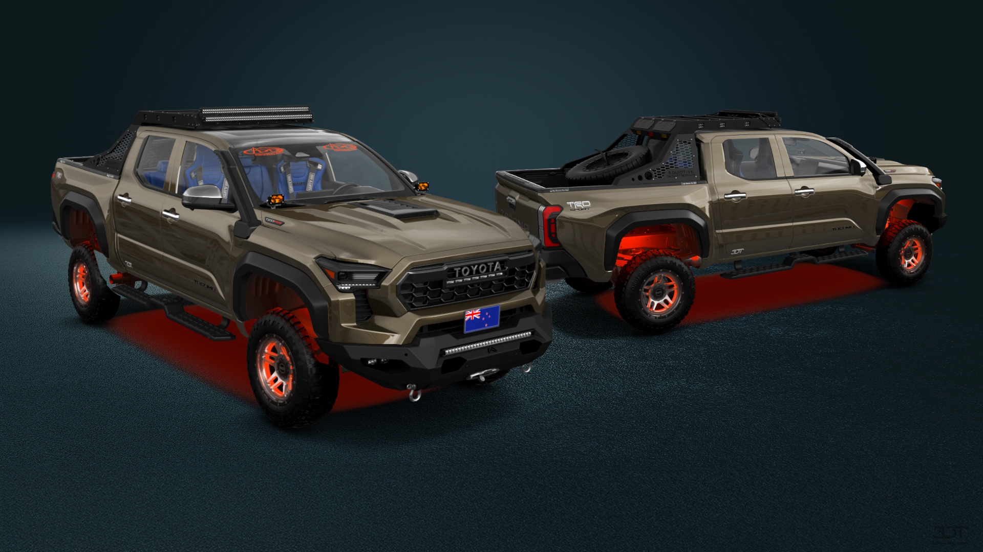 Toyota Tacoma Crew Cab 4 Door pickup truck 2024 tuning
