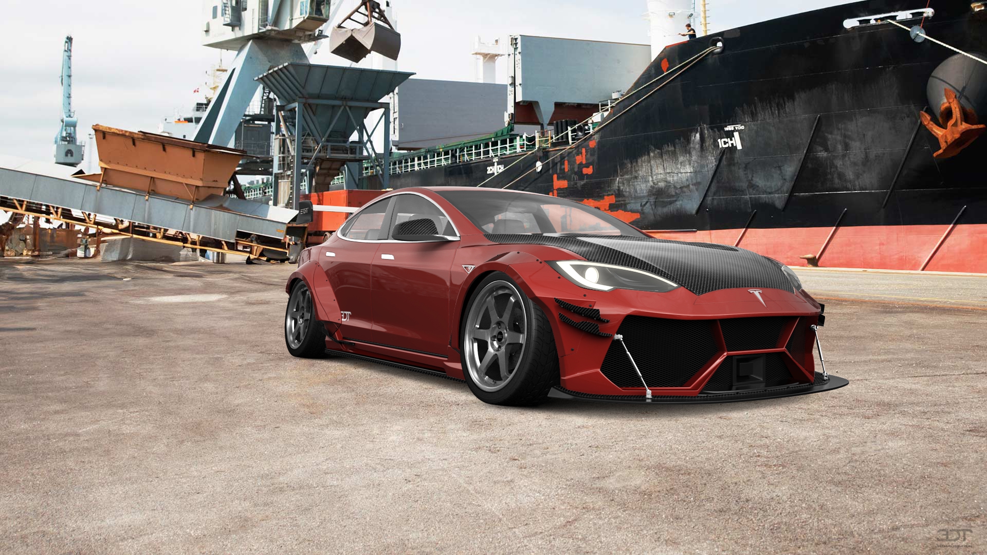 Tesla Model S 5 Door Liftback 2013