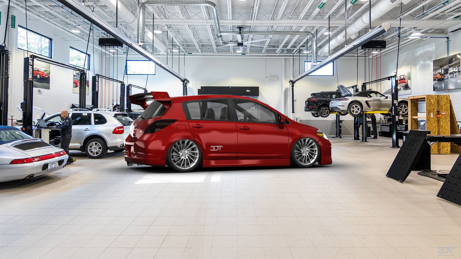 Nissan Versa SL 5 Door Hatchback 2009 Images