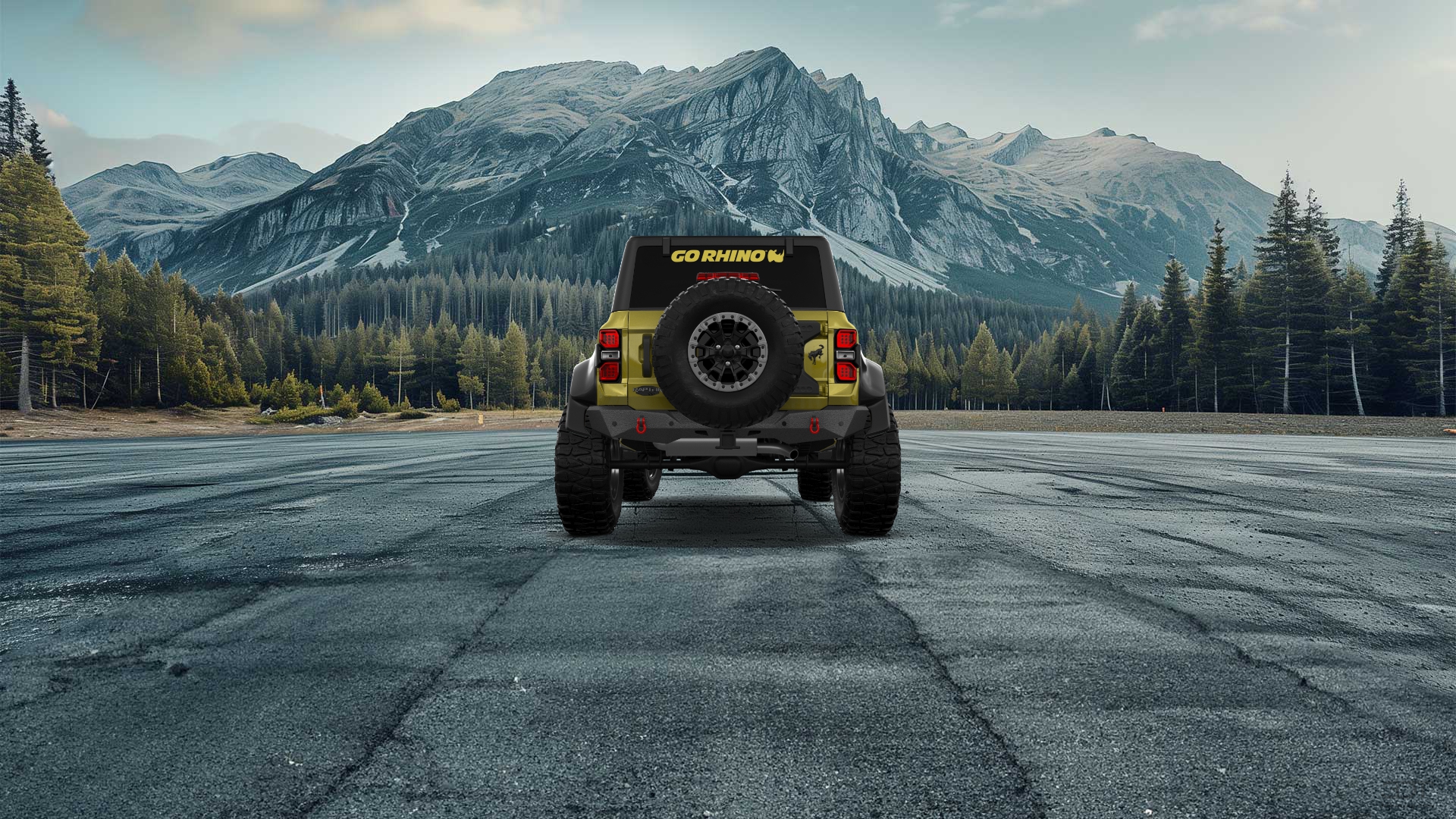 Ford Bronco Raptor 4 Door pickup truck 2022