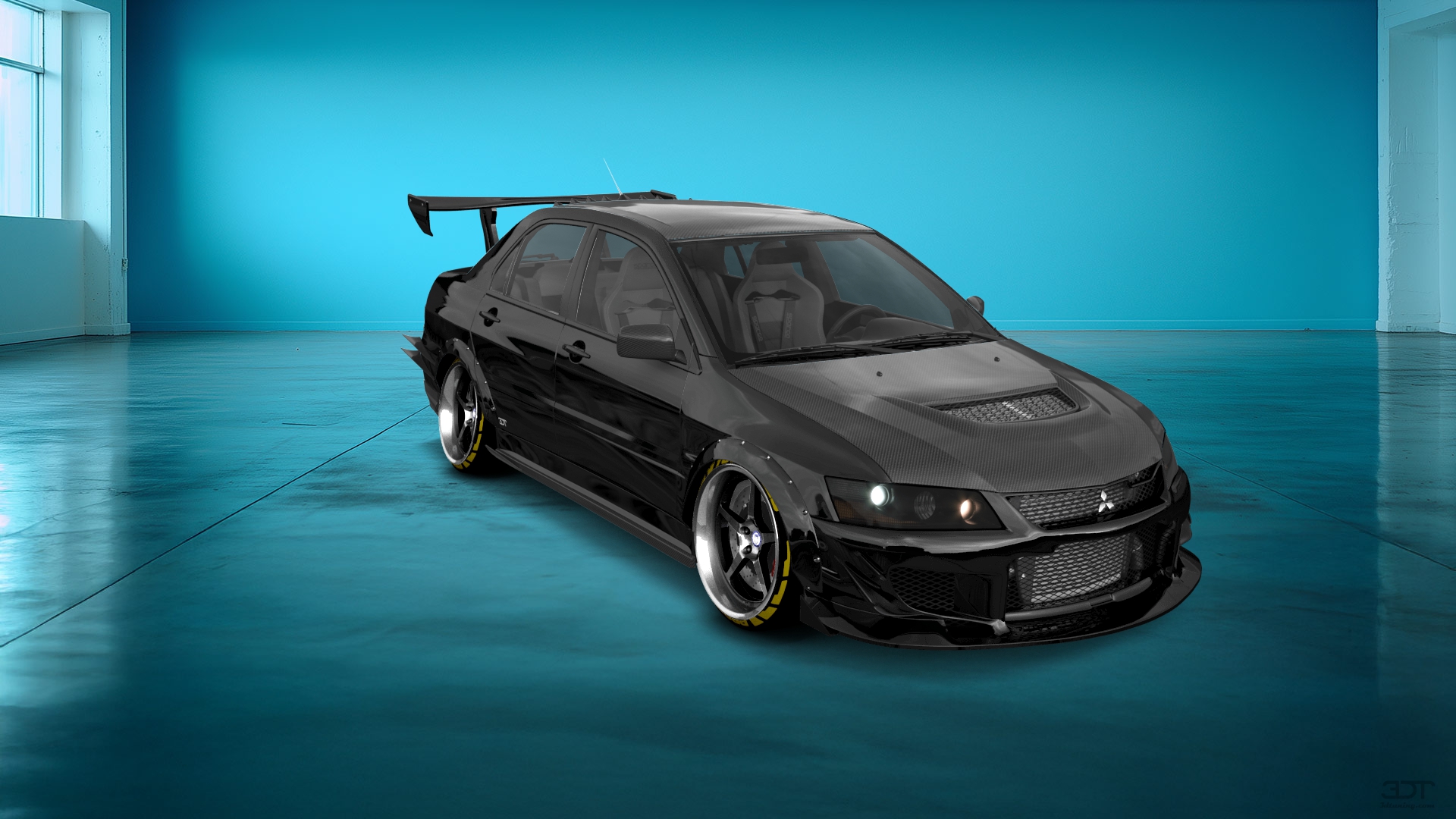 Mitsubishi Lancer Evo IX 4 Door Saloon 2005 tuning